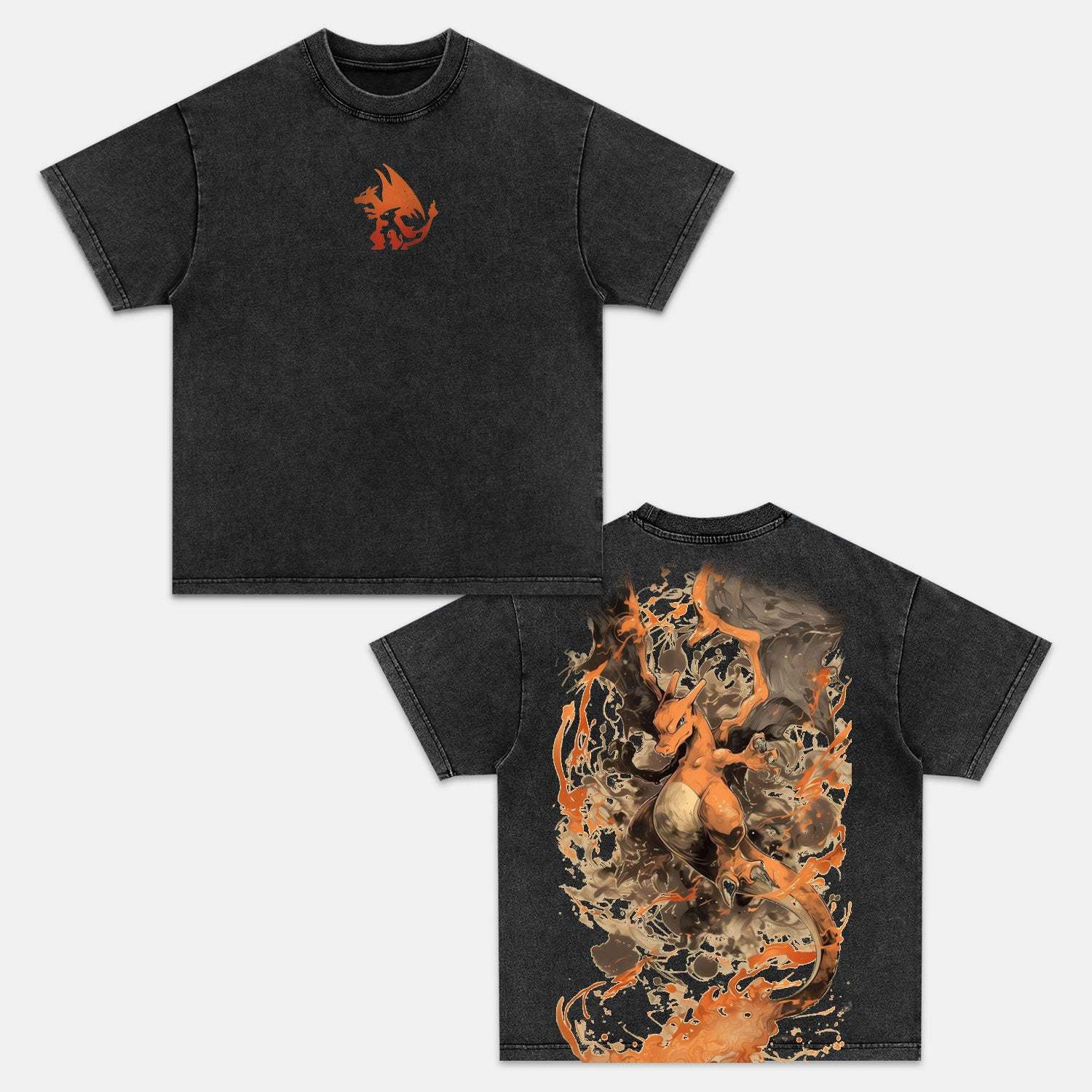CHARIZARD VINTAGE TEE丨POKÉMON-comicclothing