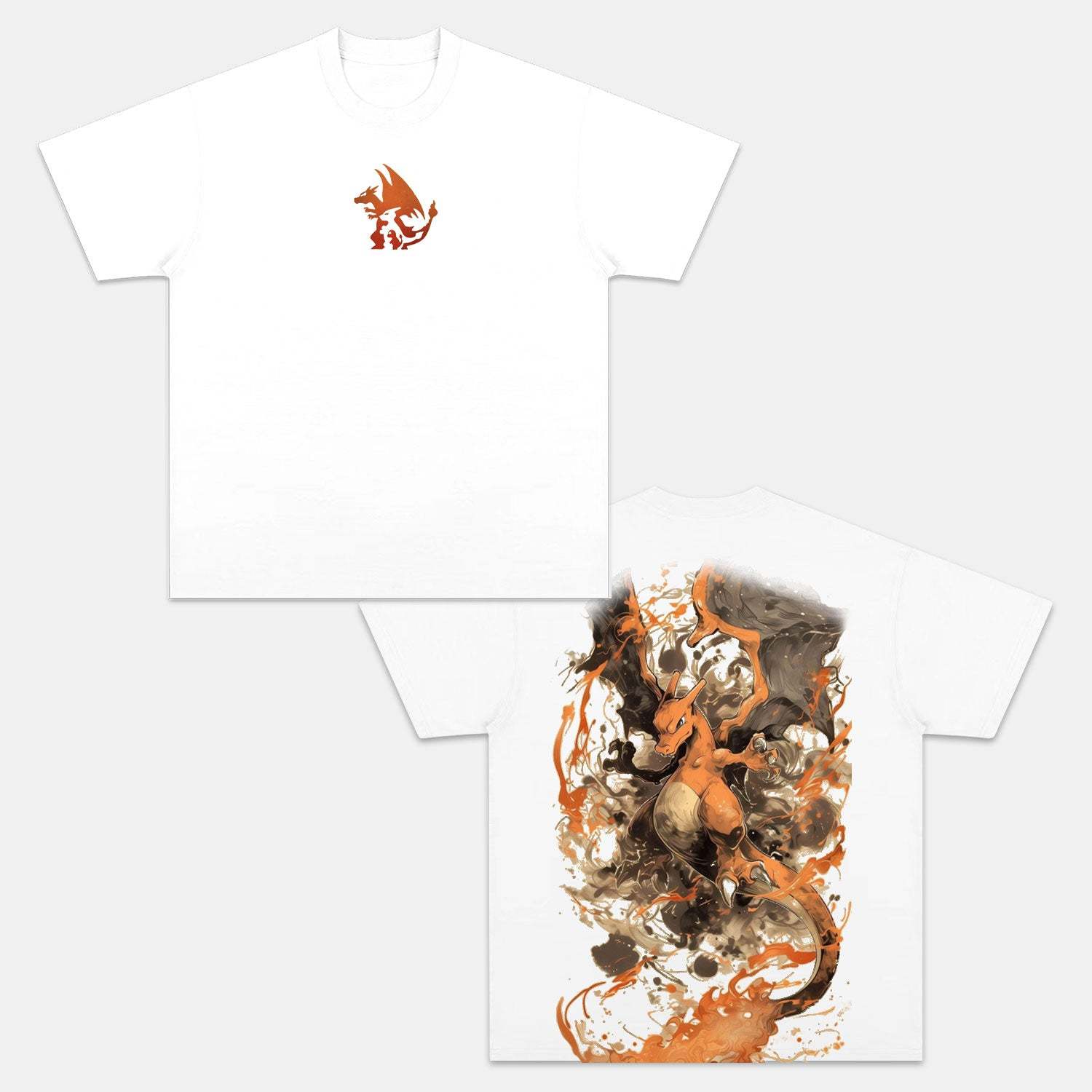 CHARIZARD VINTAGE TEE丨POKÉMON-comicclothing