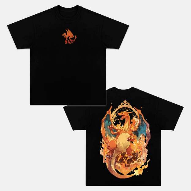 CHARIZARD VINTAGE TEE丨POKÉMON-comicclothing