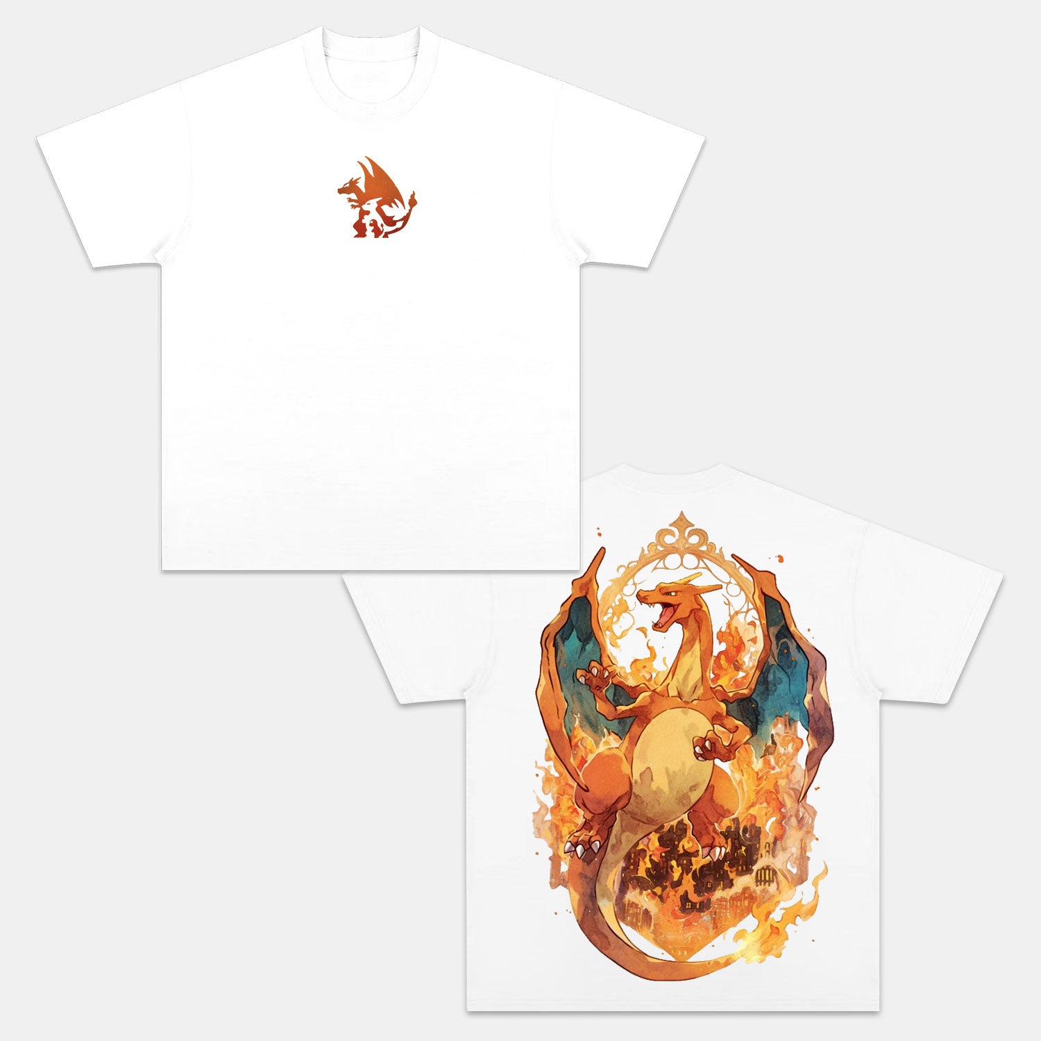 CHARIZARD VINTAGE TEE丨POKÉMON-comicclothing