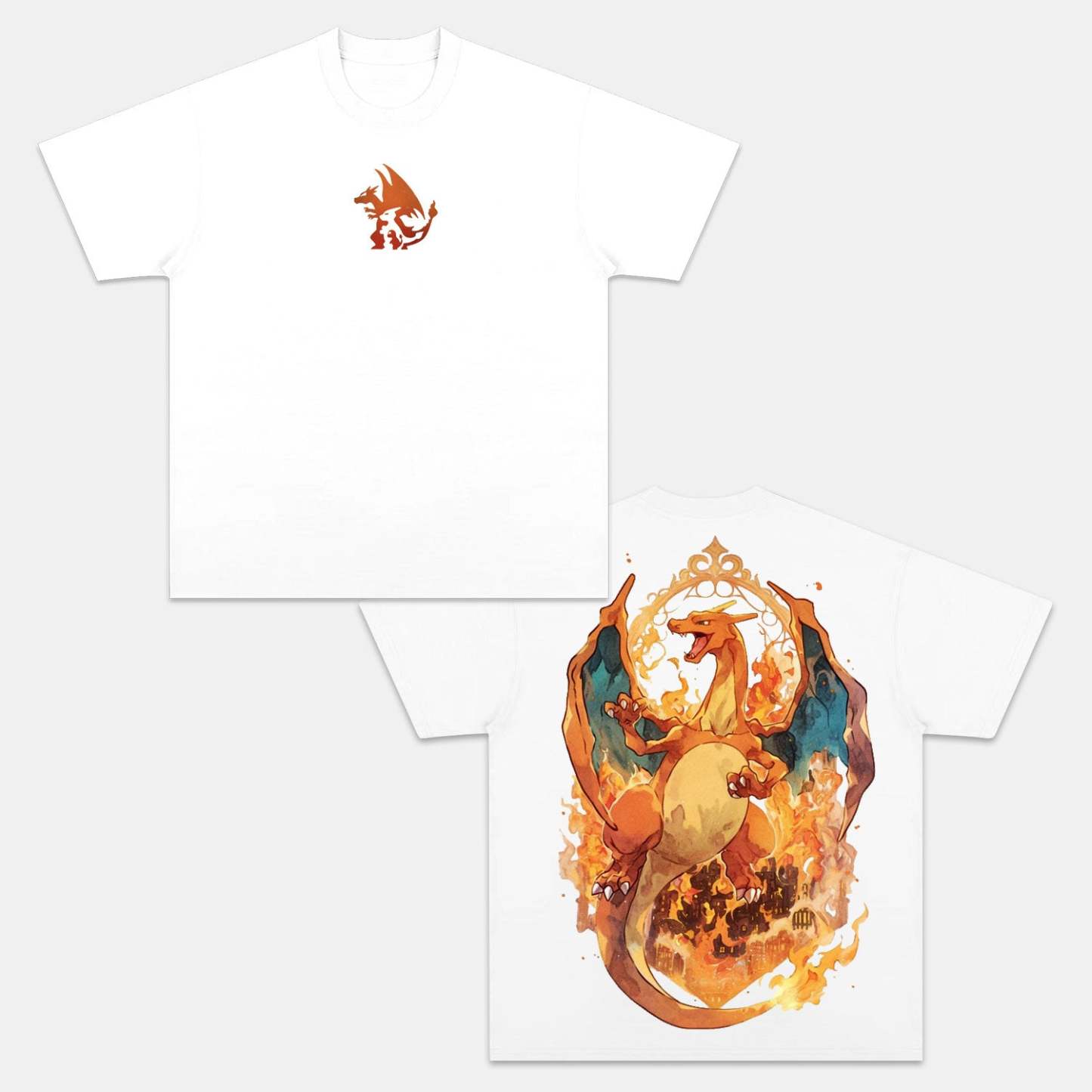 CHARIZARD VINTAGE TEE丨POKÉMON-comicclothing