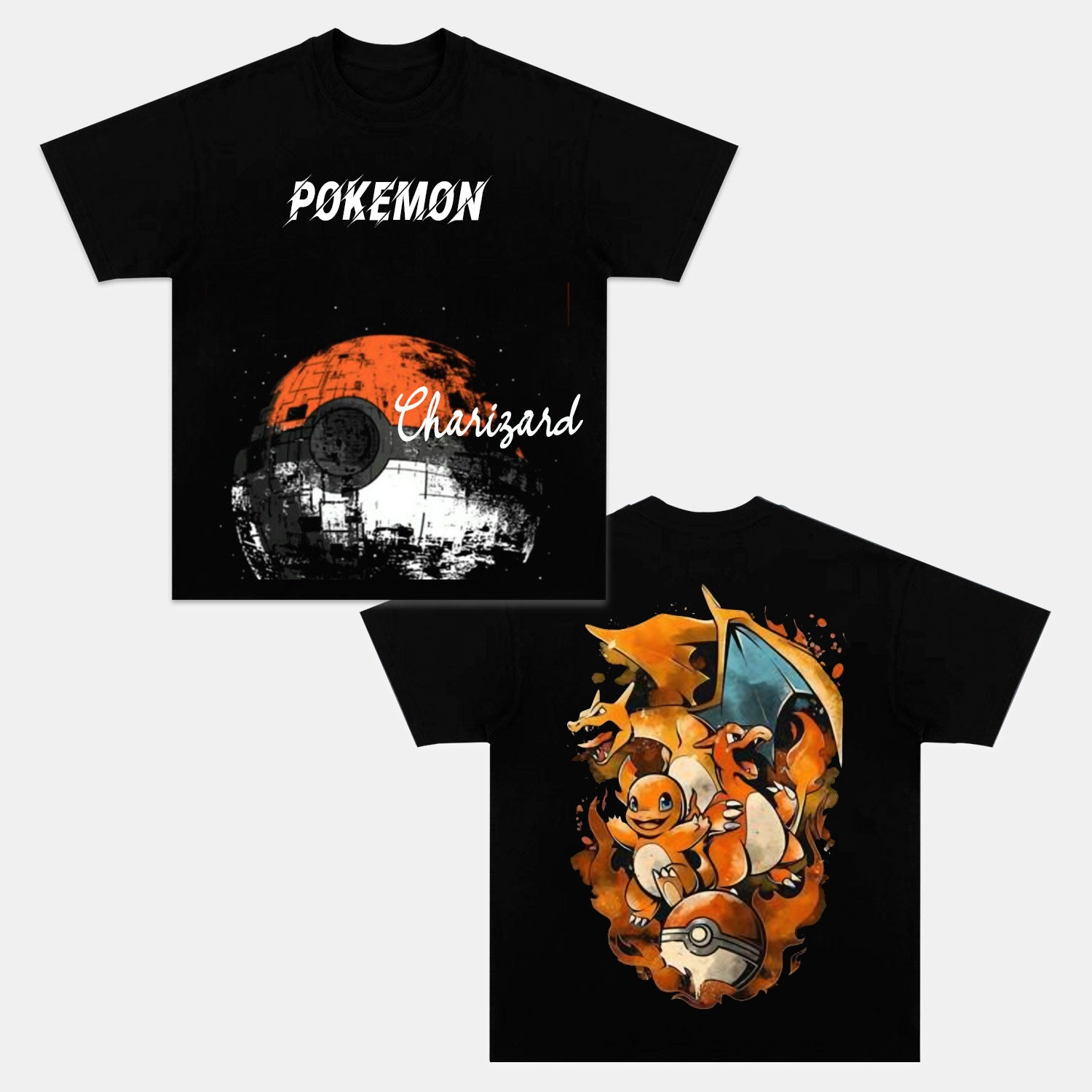 CHARIZARD UNISEX ANIME INSPIRED VINTAGE T-SHIRT丨POKÉMON-comicclothing