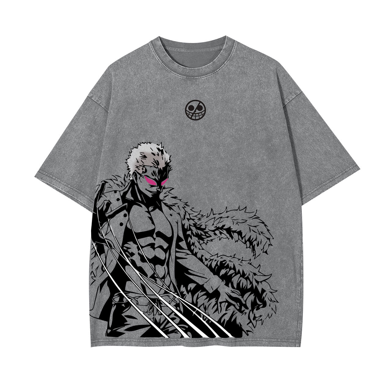 DOFLAMINGO ANIME INSPIRED VINTAGE TEE丨ONE PIECE-[FRONT]-comicclothing
