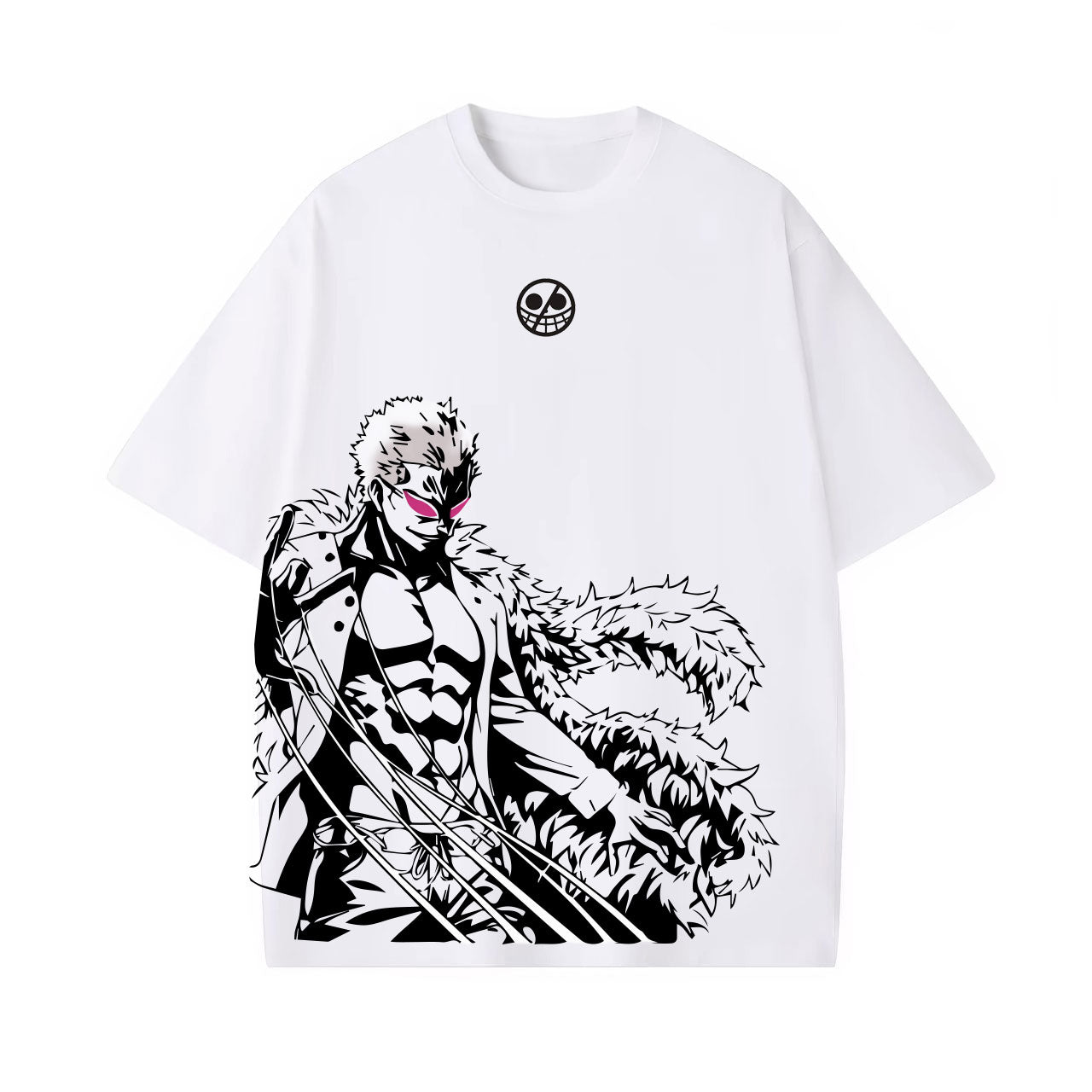 DOFLAMINGO ANIME INSPIRED VINTAGE TEE丨ONE PIECE-[FRONT]-comicclothing