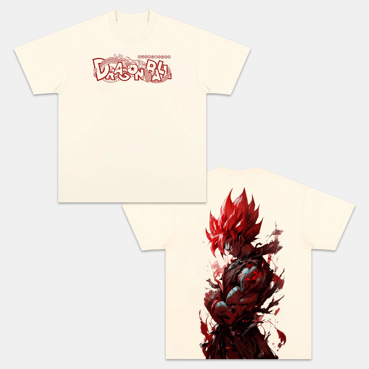 Unisex Anime Inspired Vintage T-Shirt-comicclothing