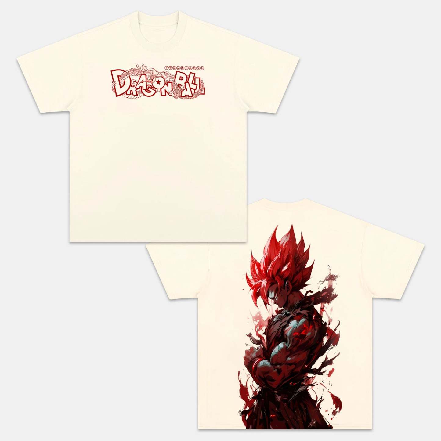 Unisex Anime Inspired Vintage T-Shirt-comicclothing