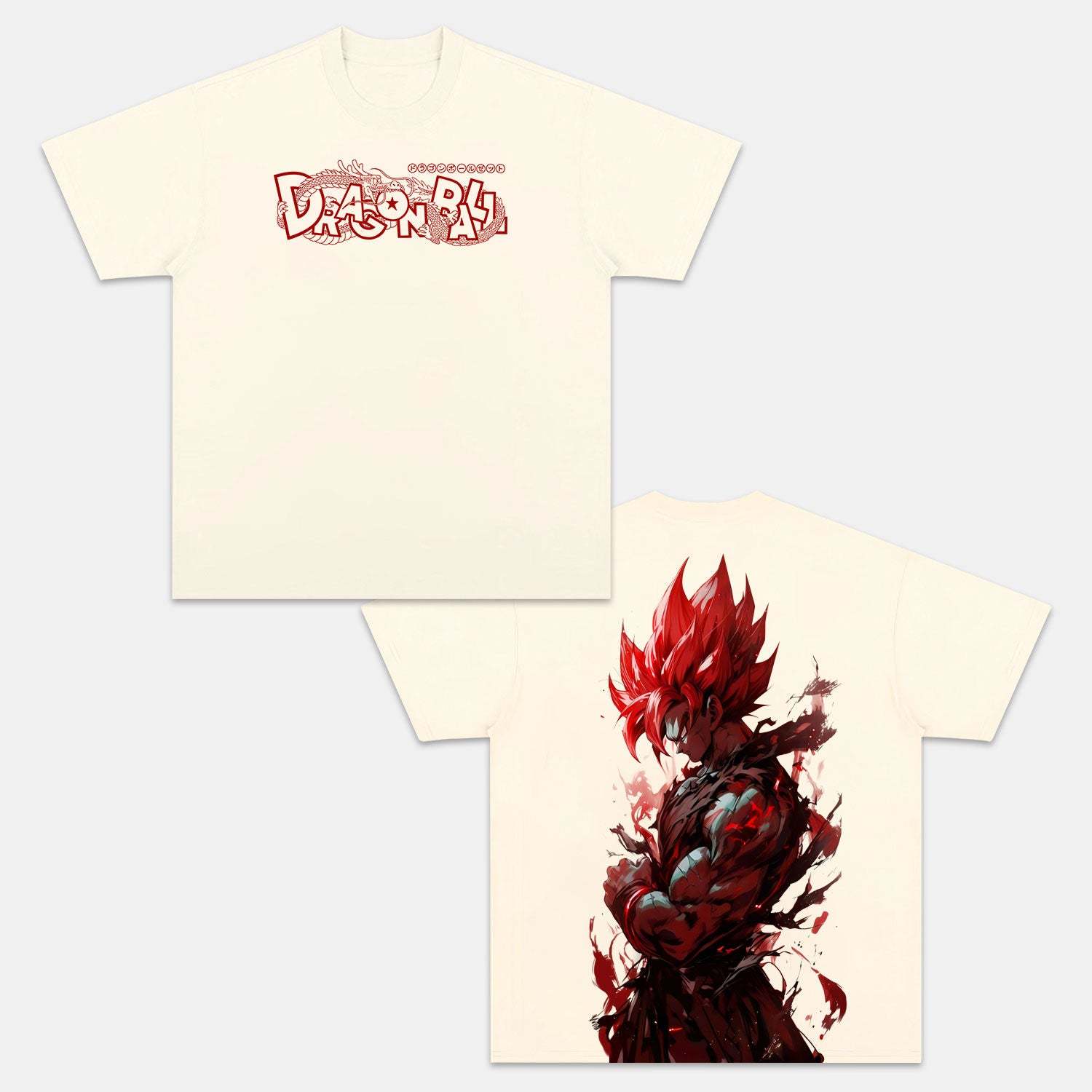 Unisex Anime Inspired Vintage T-Shirt-comicclothing