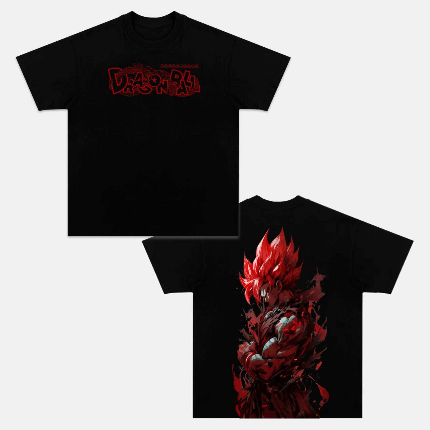 Unisex Anime Inspired Vintage T-Shirt-comicclothing