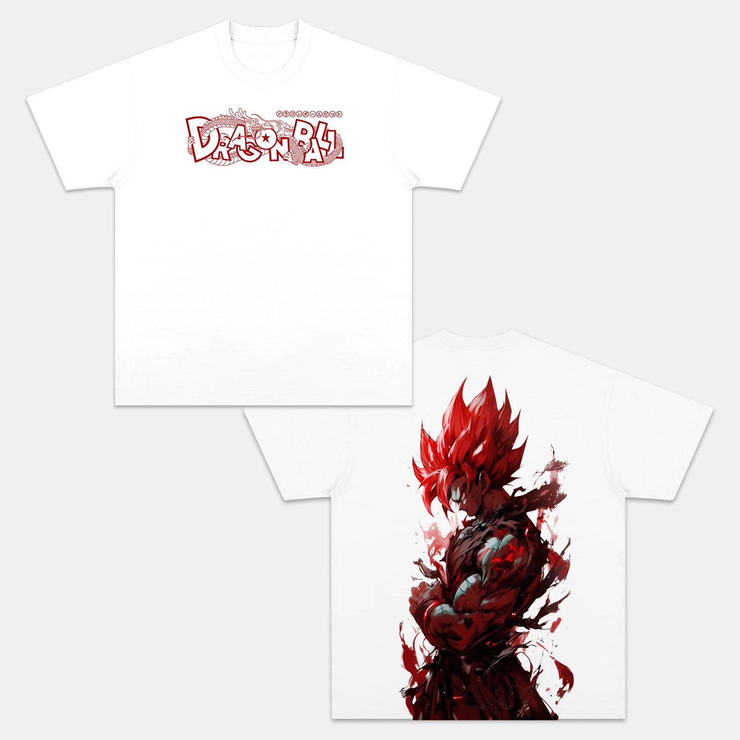 Unisex Anime Inspired Vintage T-Shirt-comicclothing