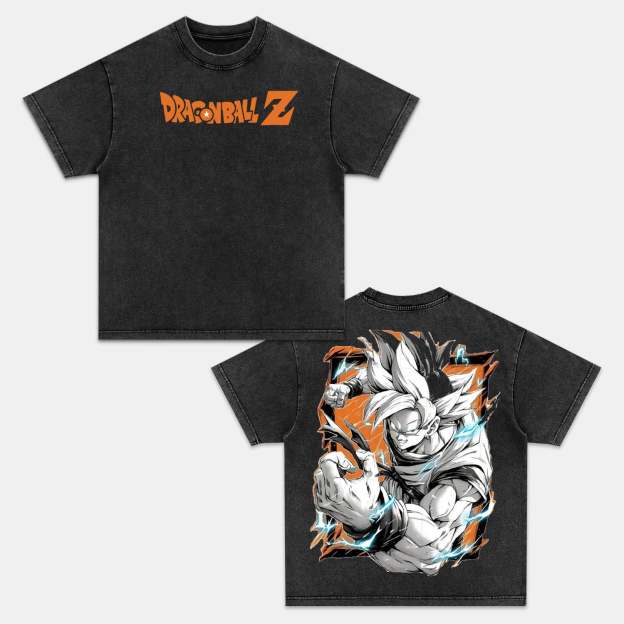 Unisex Anime Inspired Vintage T-Shirt-comicclothing