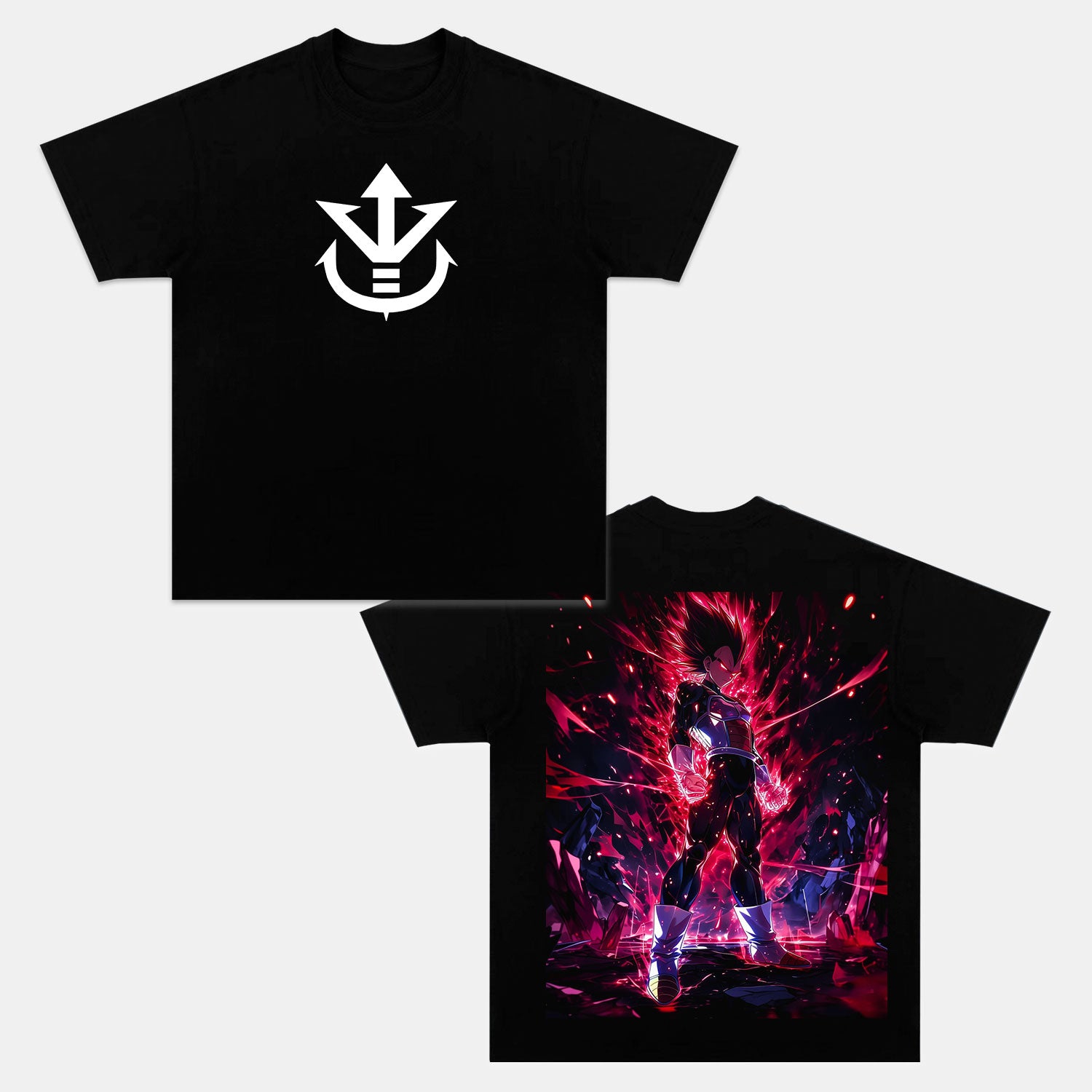Unisex Anime Inspired Vintage T-Shirt-comicclothing