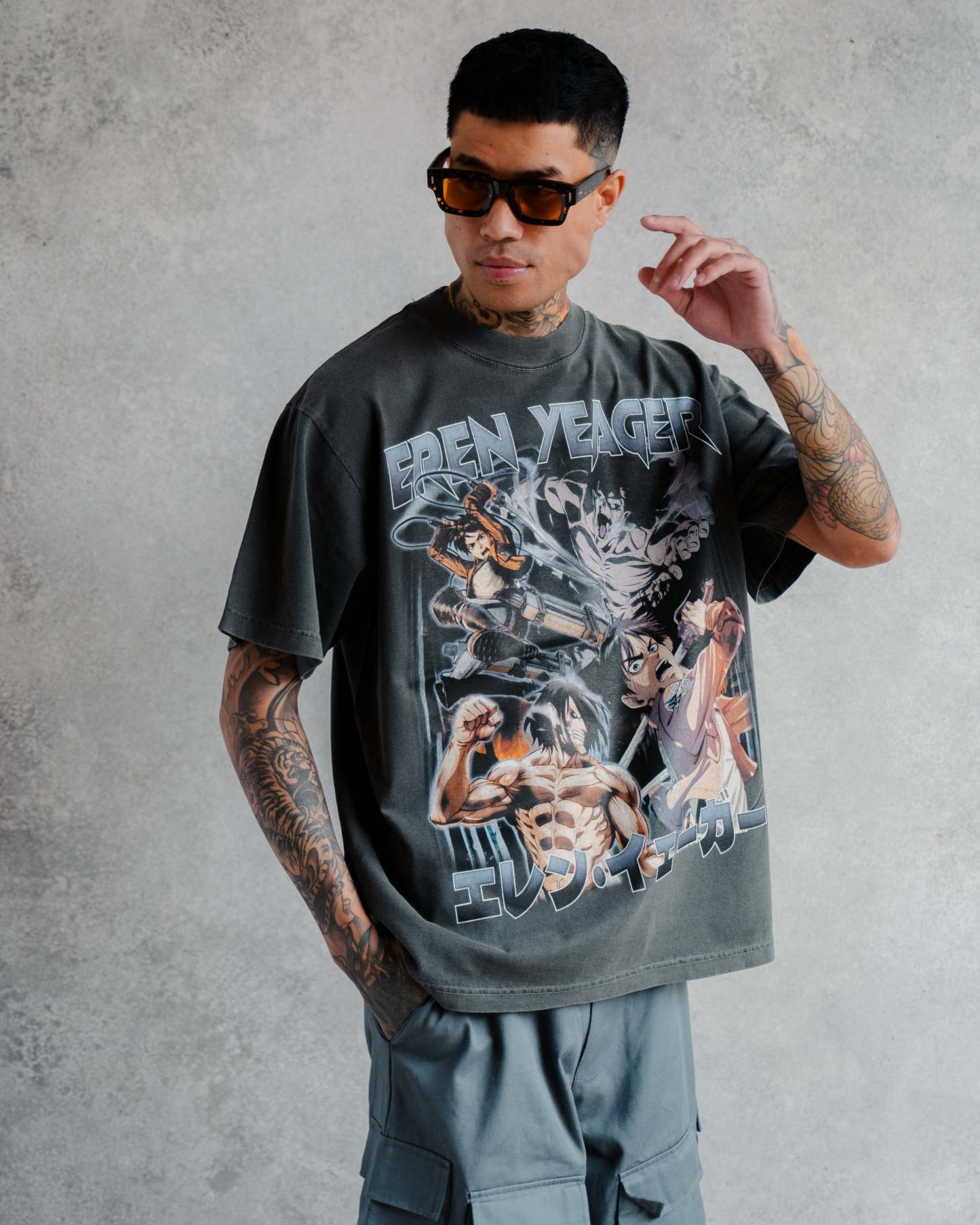 EREN TEE - ATTACK ON TITAN-comicclothing