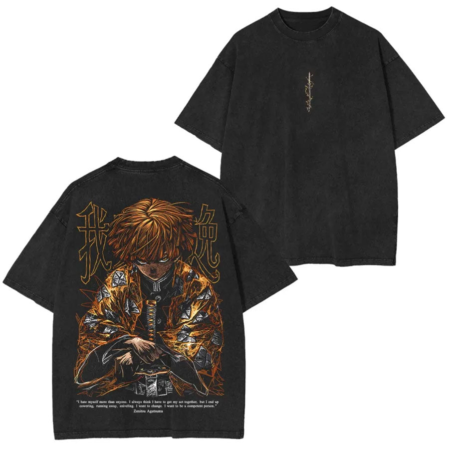 DEMON SLAYER KIMETSU NO YAIBA - ANIME LINE SHIRTS-[DS]-comicclothing