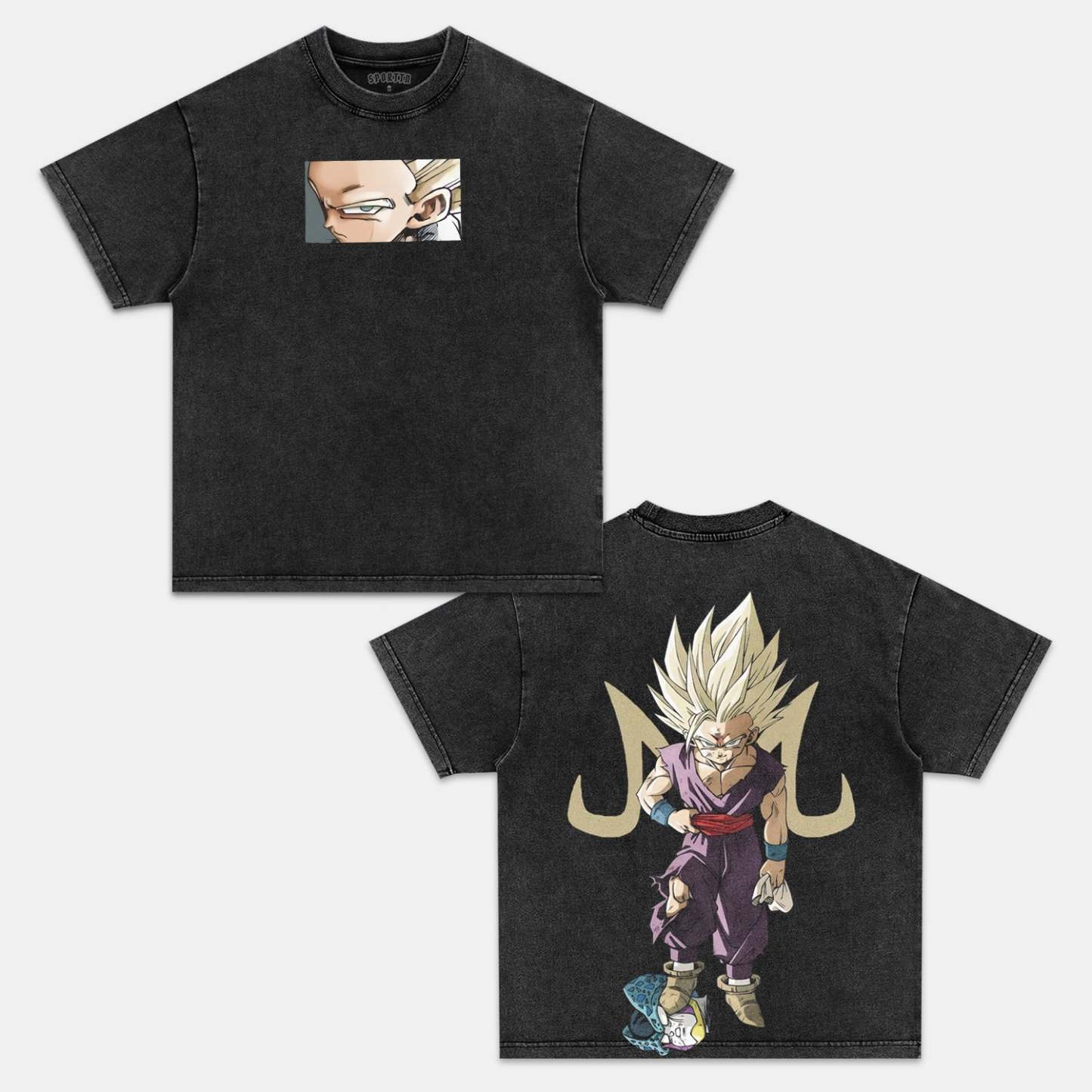 DRAGON BALL VINTAGE OVERSIZED TEE-comicclothing