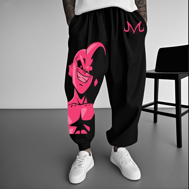Unisex Anime Graphic Streetwear Vintage Pants