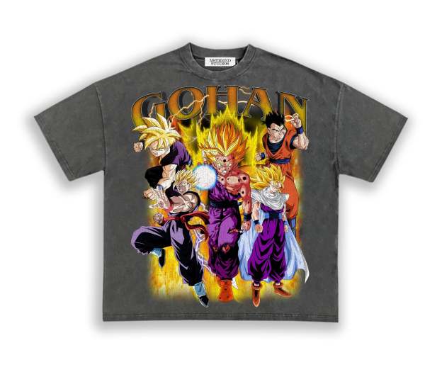 GOHAN TEE - DBZ-comicclothing