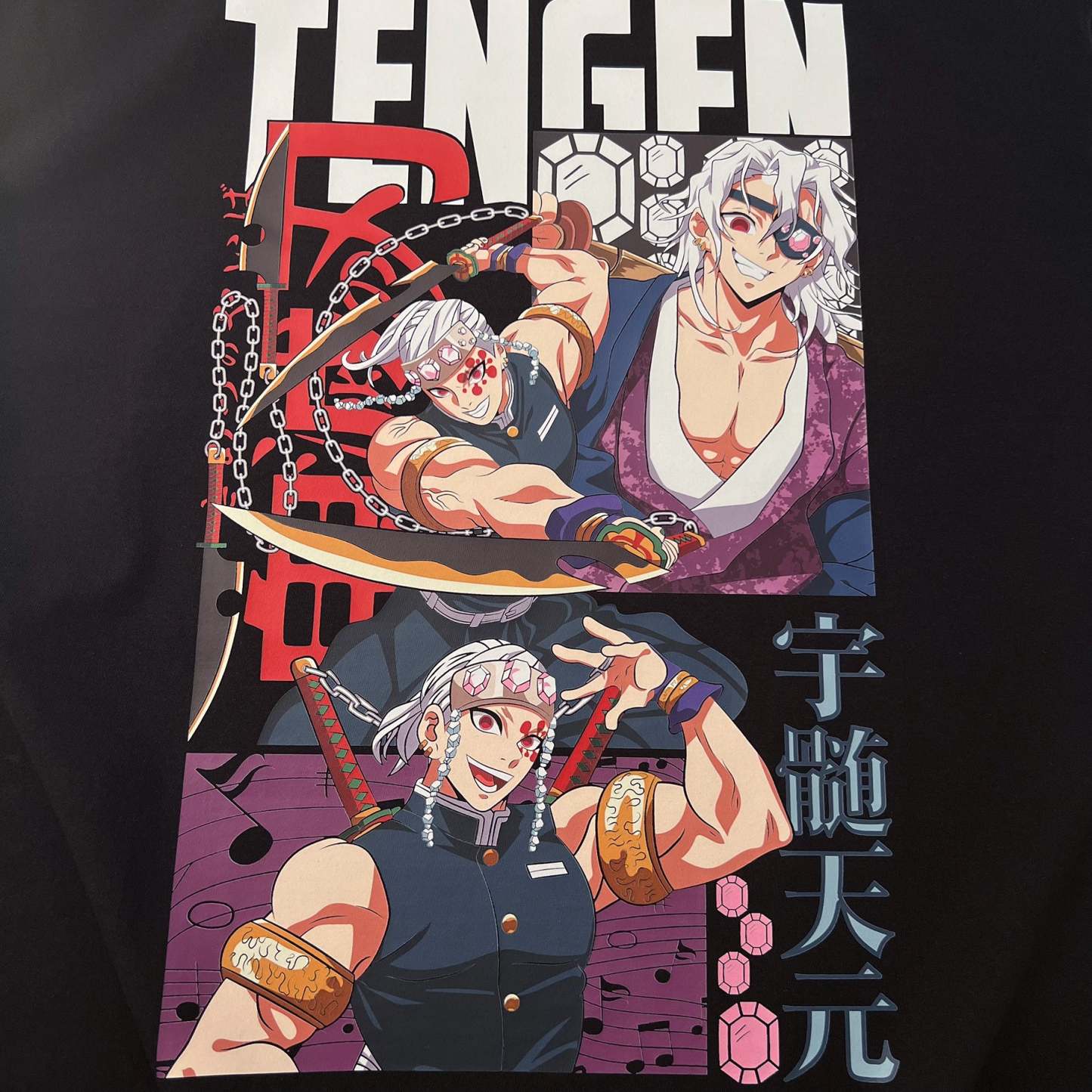 Unisex Vintage Tee丨Demon Slayer-comicclothing