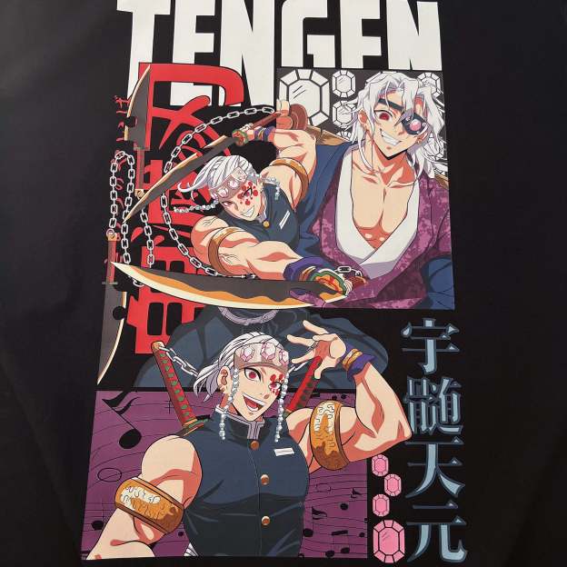Unisex Vintage Tee丨Demon Slayer-comicclothing