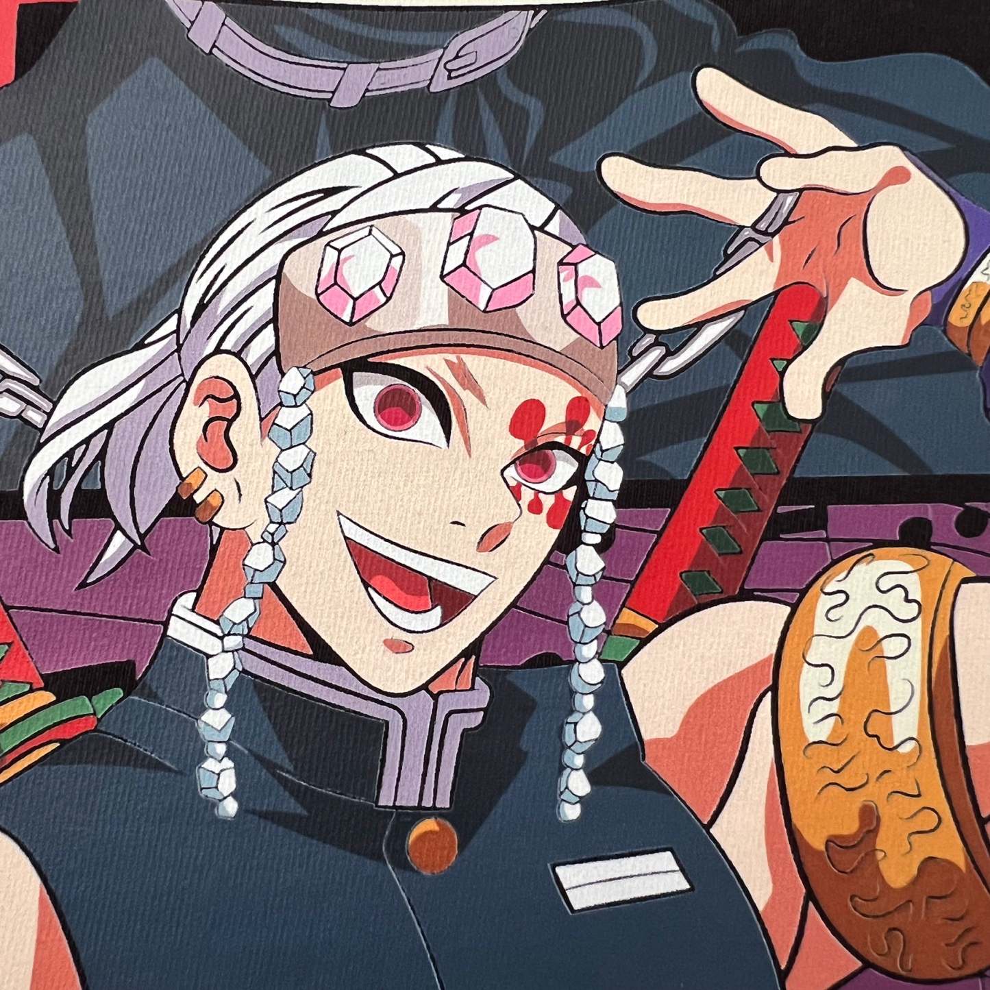 Unisex Vintage Tee丨Demon Slayer-comicclothing