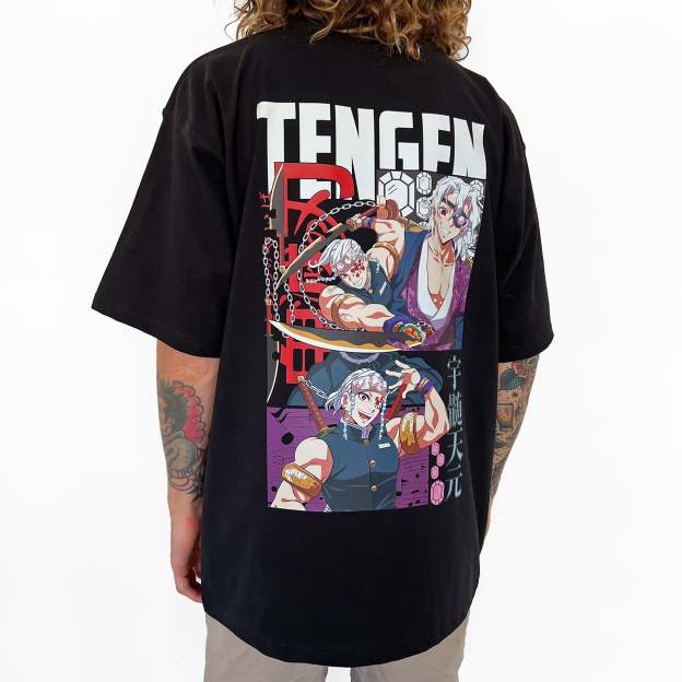 Unisex Vintage Tee丨Demon Slayer-comicclothing