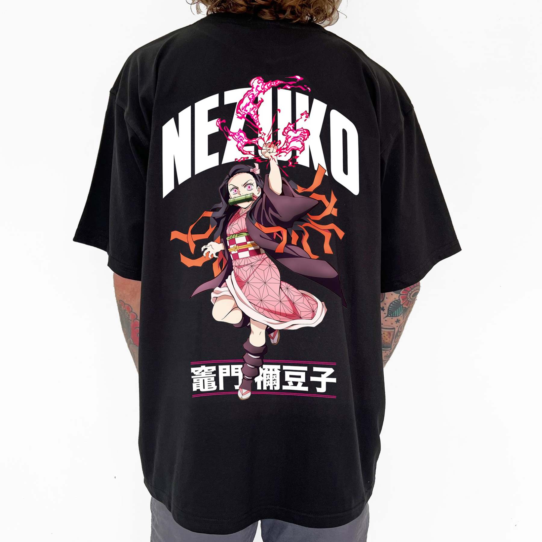 Unisex Vintage Tee丨Demon Slayer-comicclothing