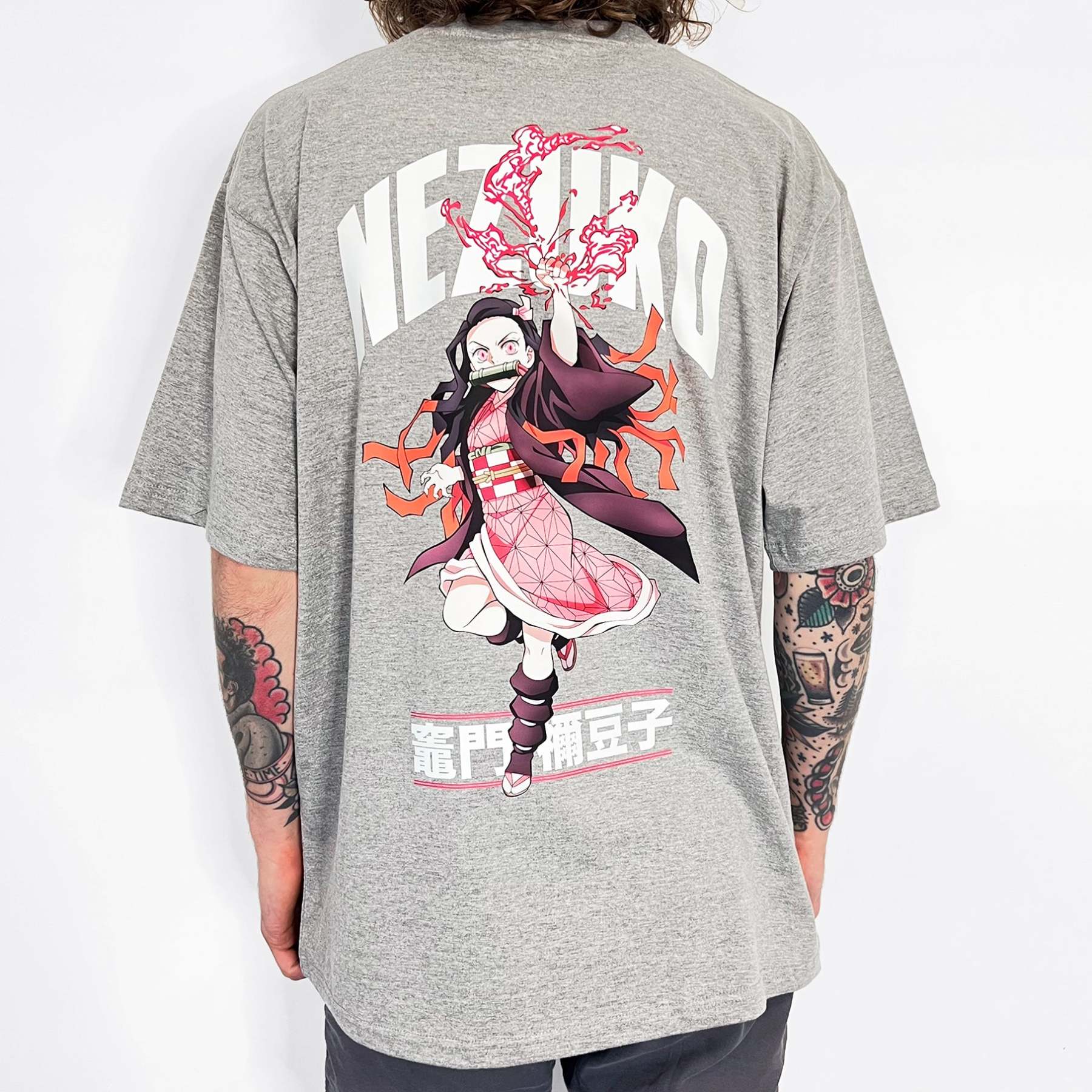 Unisex Vintage Tee丨Demon Slayer-comicclothing