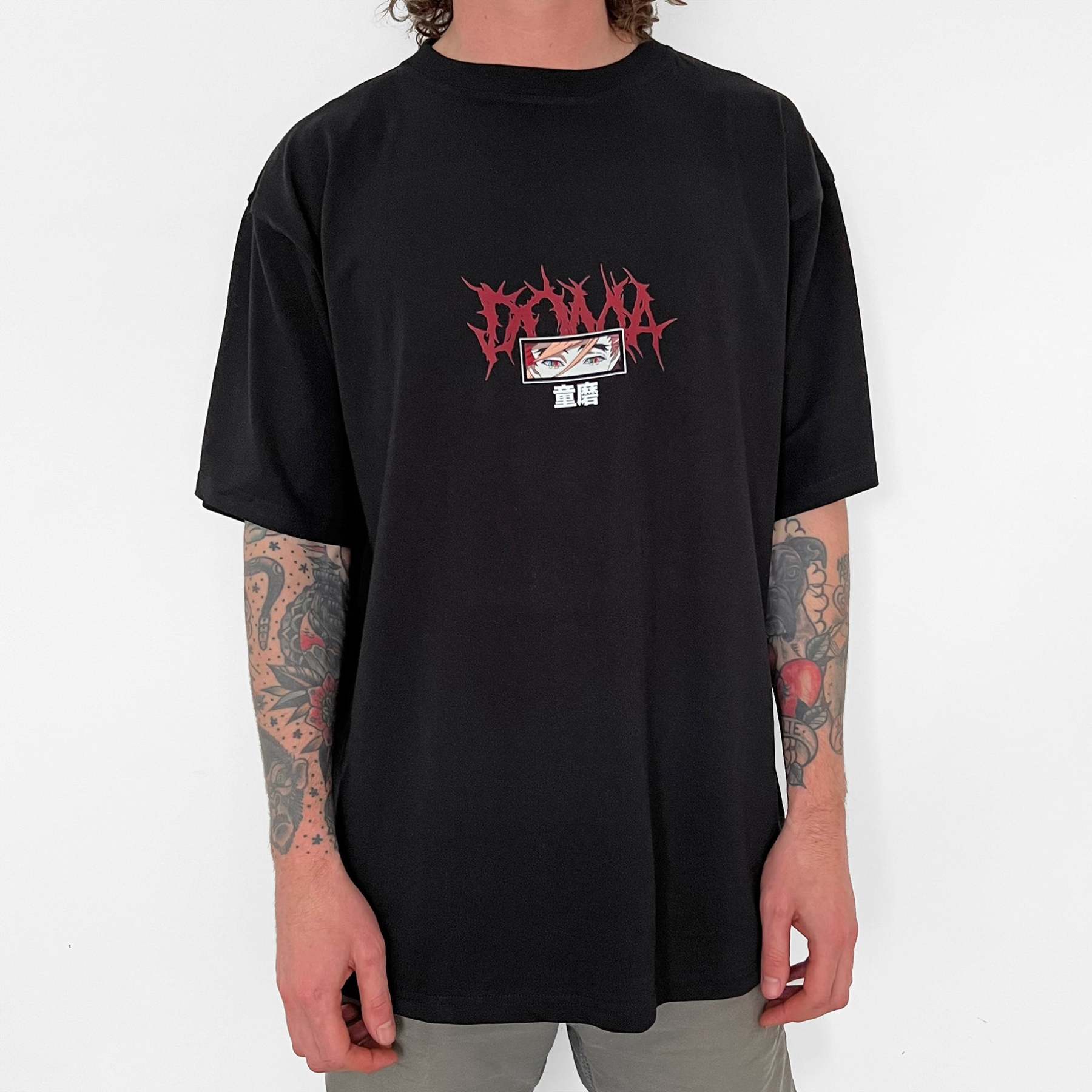Unisex Vintage Tee丨Demon Slayer-comicclothing