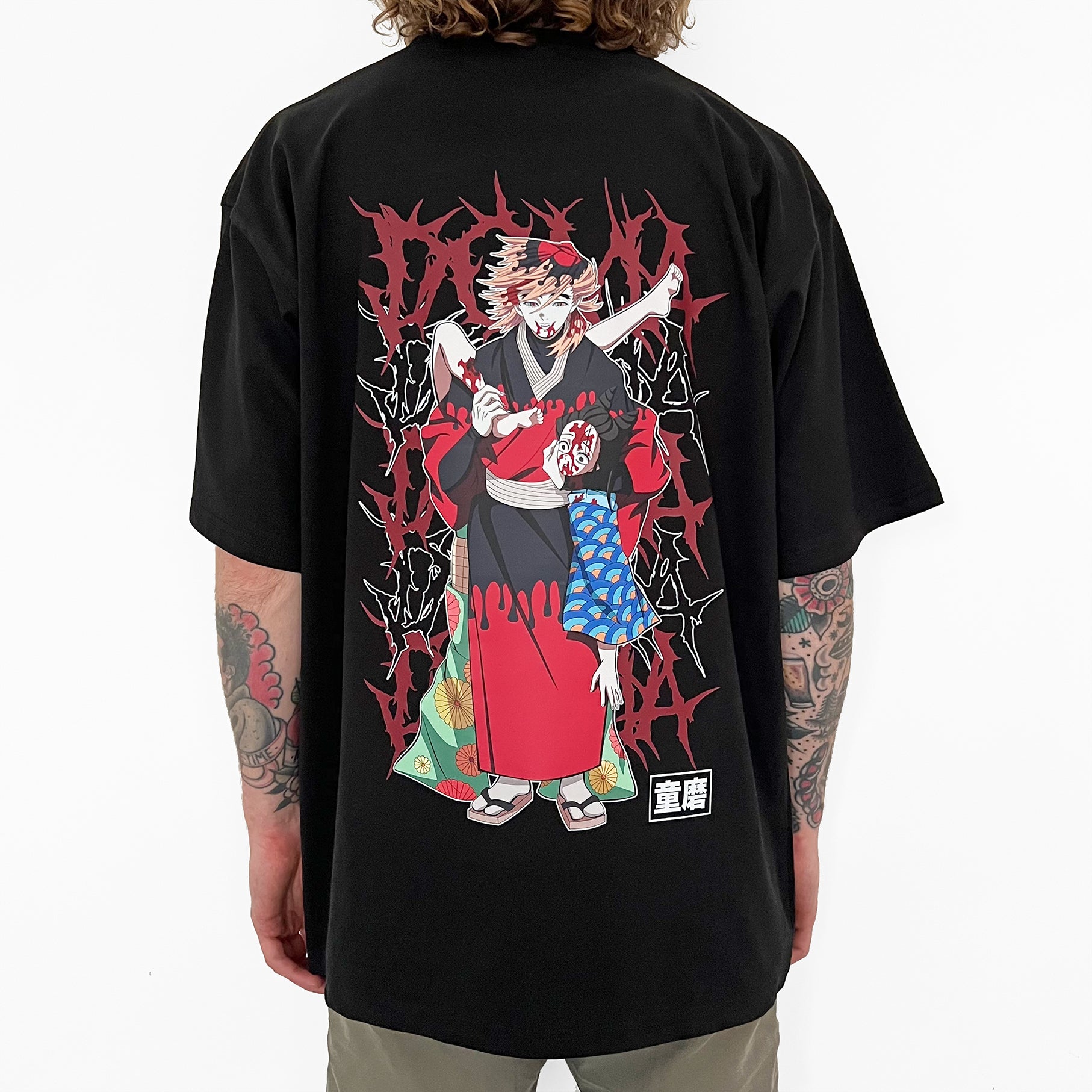 Unisex Vintage Tee丨Demon Slayer-comicclothing