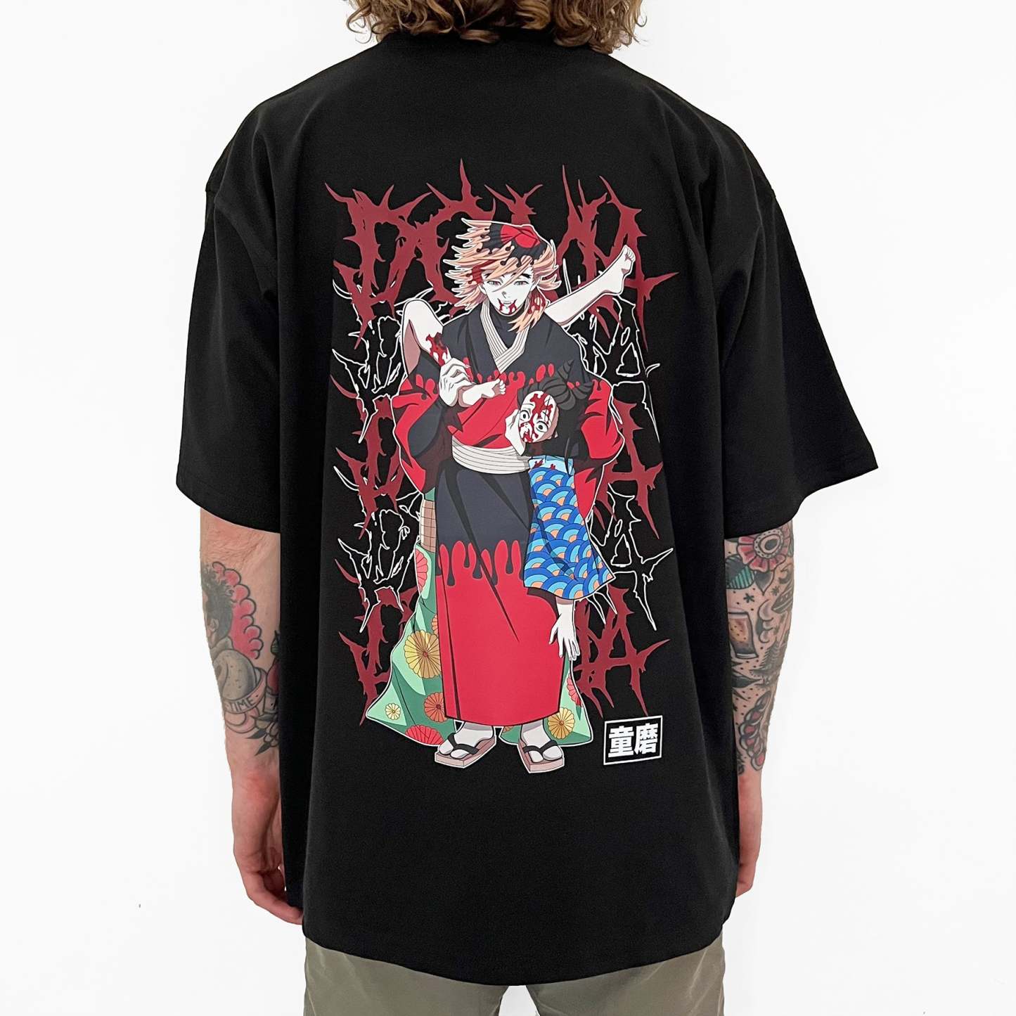 Unisex Vintage Tee丨Demon Slayer-comicclothing