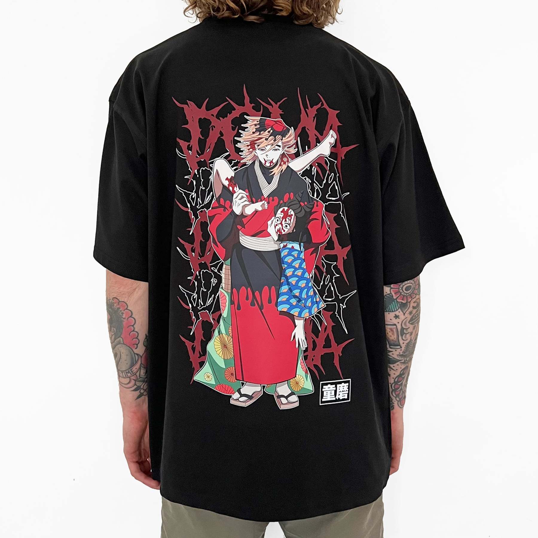 Unisex Vintage Tee丨Demon Slayer-comicclothing