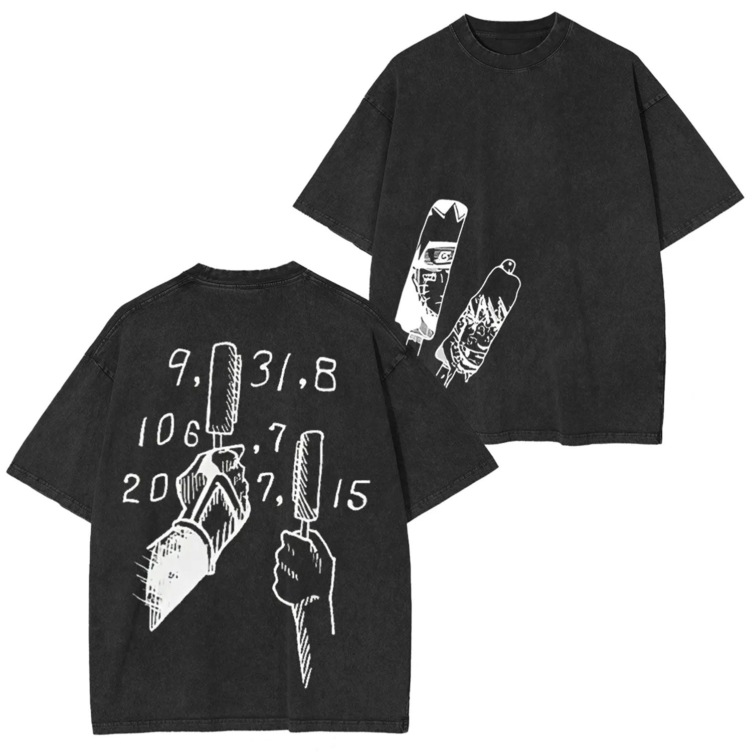 JIRAIYA -NARUTO UNISEX ANIME INSPIRED VINTAGE T-SHIRT-[DS]-comicclothing