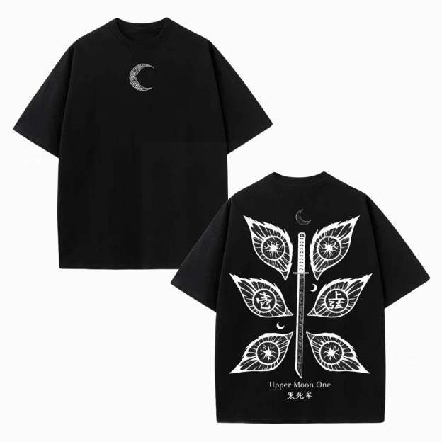 KOKUSHIBO DEMON SLAYER UNISEX WASHED T-SHIRT-[DS]-comicclothing