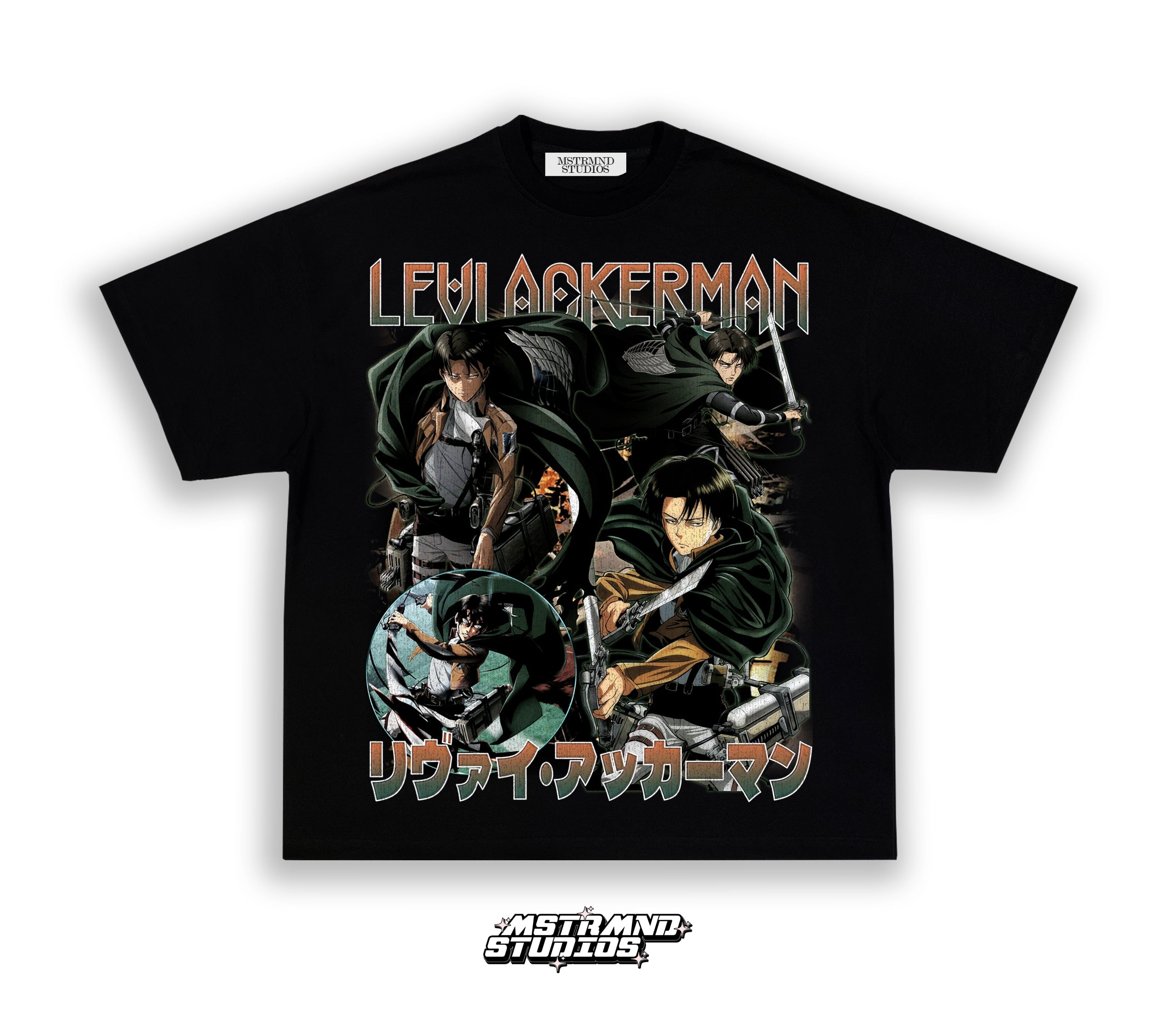 LEVI TEE - ATTACK ON TITAN-comicclothing