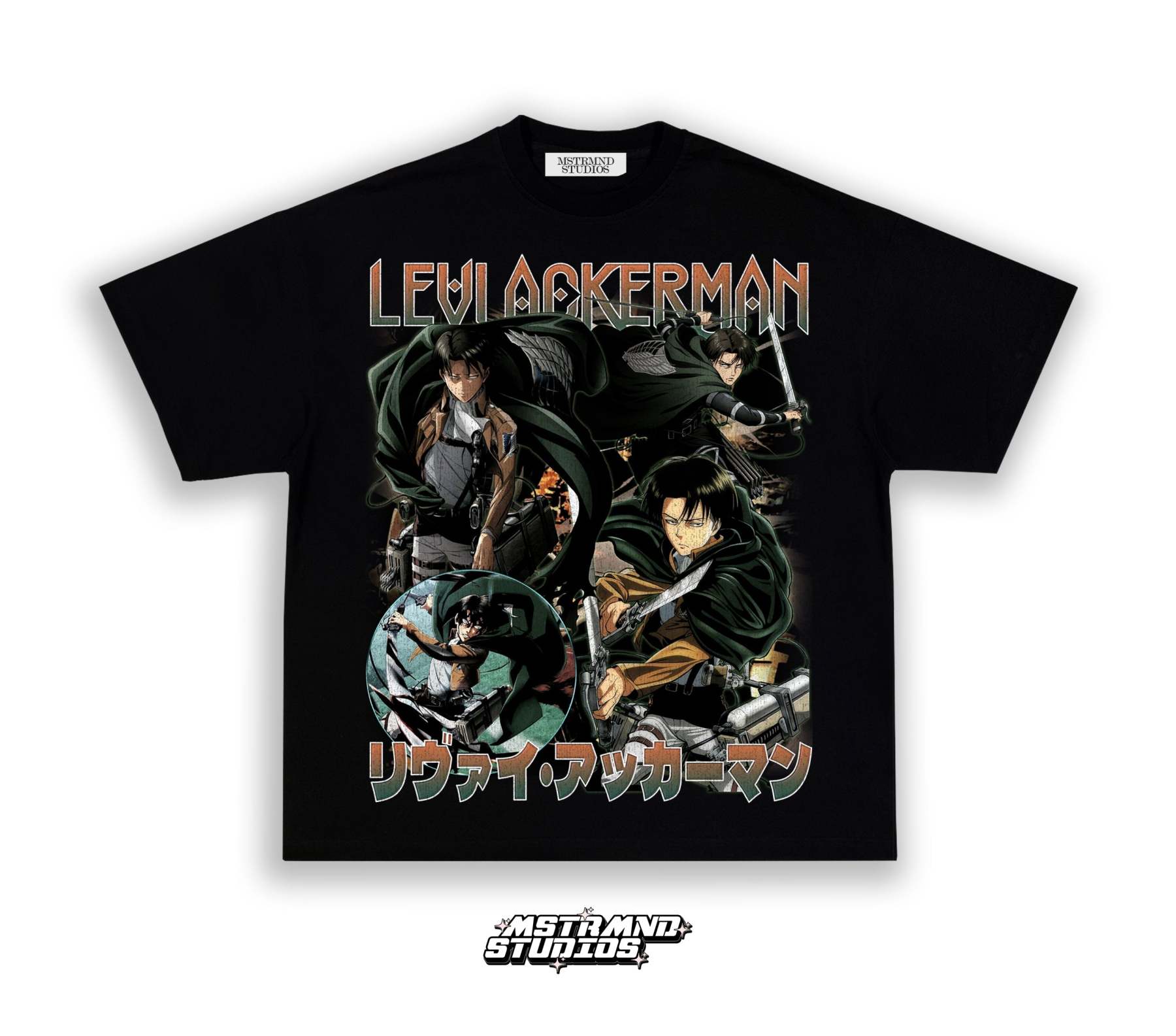 LEVI TEE - ATTACK ON TITAN-comicclothing