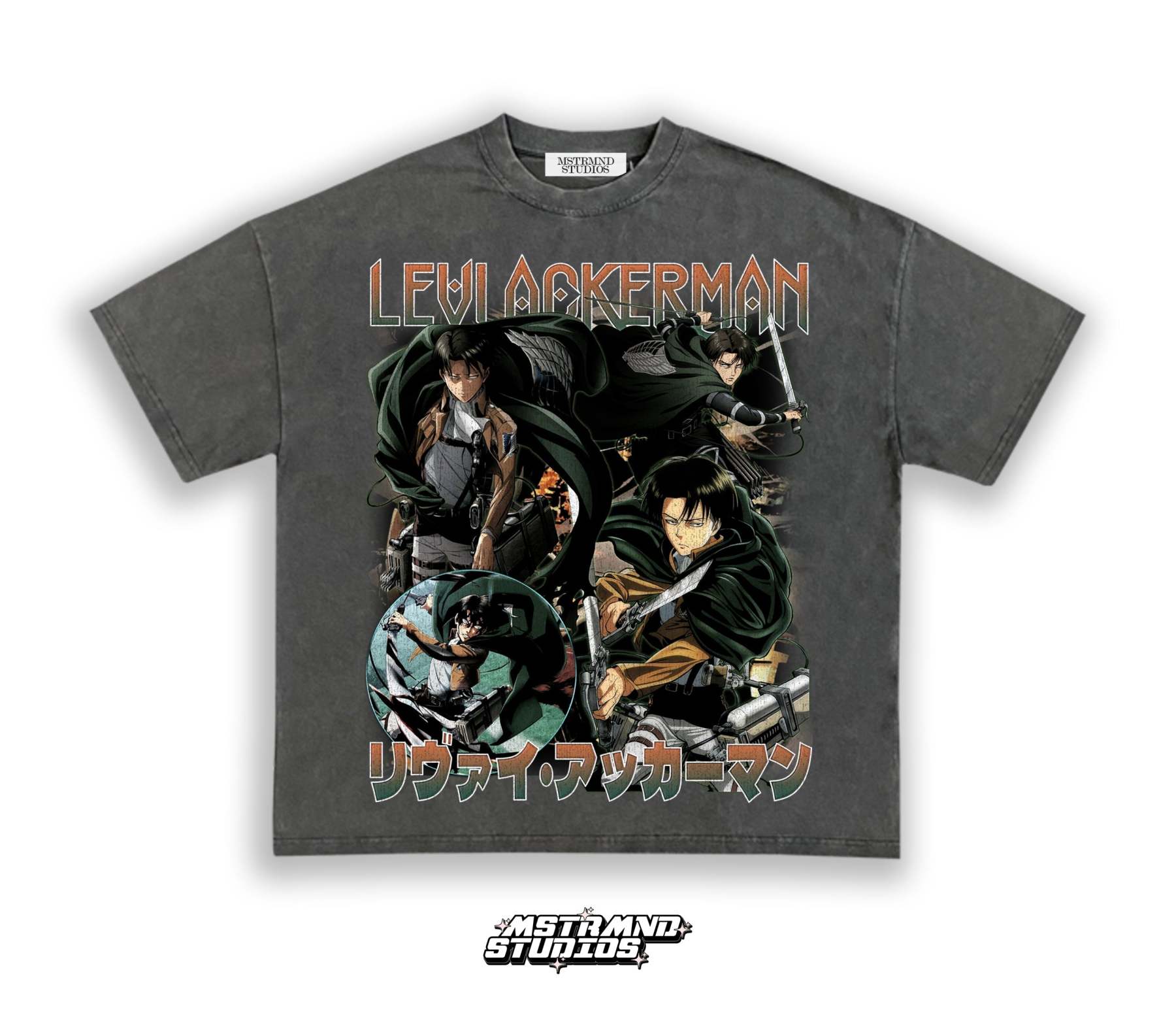 LEVI TEE - ATTACK ON TITAN-comicclothing