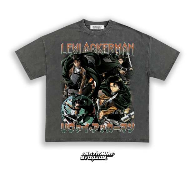 LEVI TEE - ATTACK ON TITAN-comicclothing
