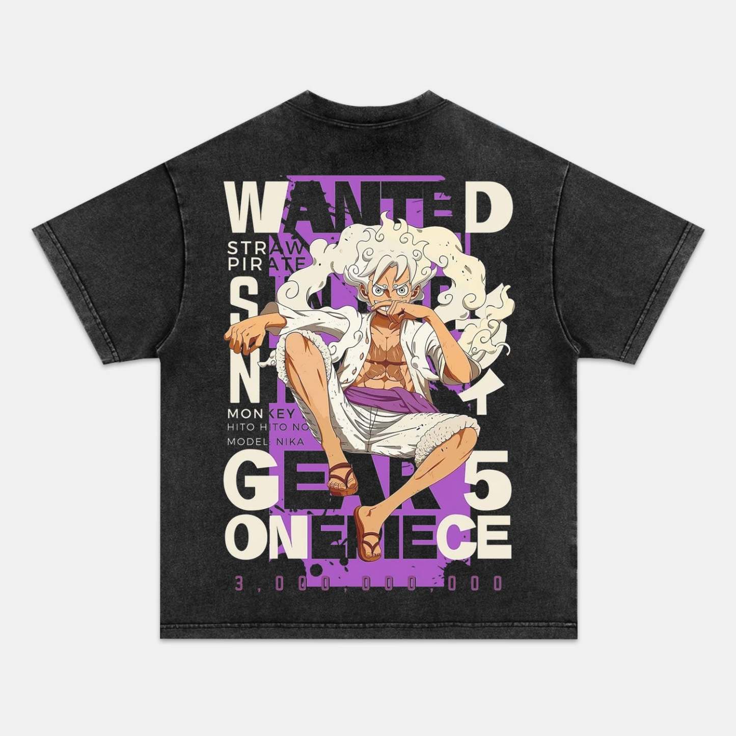 LUFFY VINTAGE TEE丨ONE PIECE-comicclothing