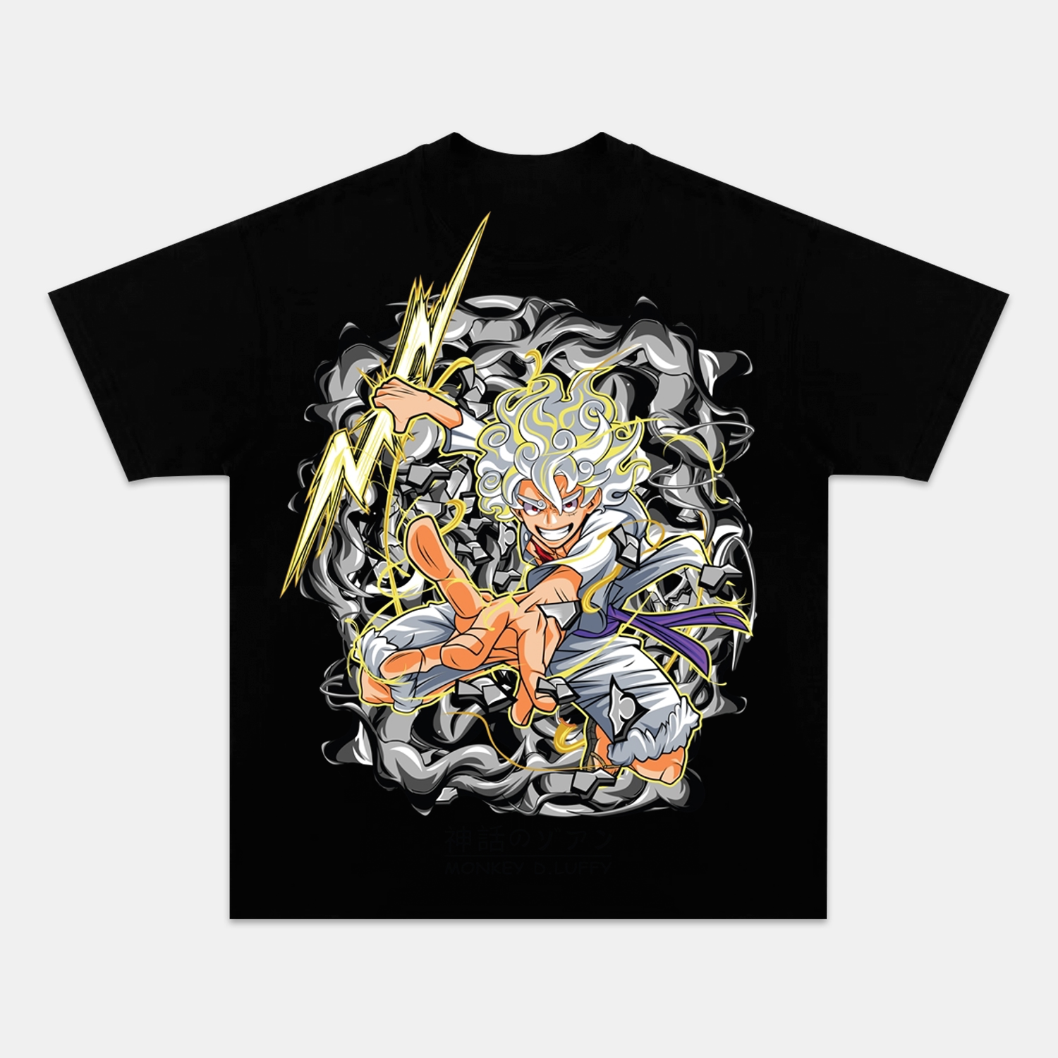 LUFFY ANIME INSPIRED VINTAGE TEE丨ONE PIECE-comicclothing