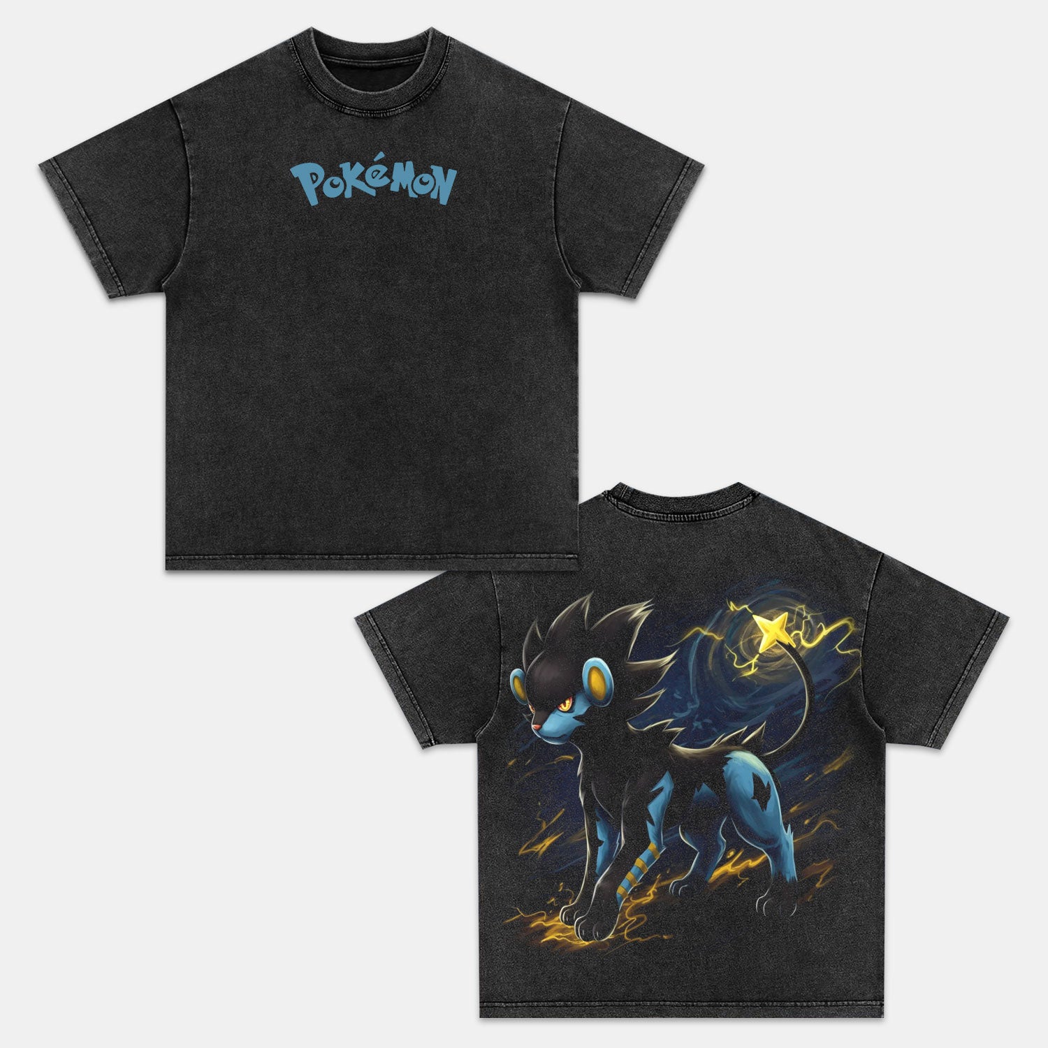 Unisex Anime Inspired Vintage T-Shirt