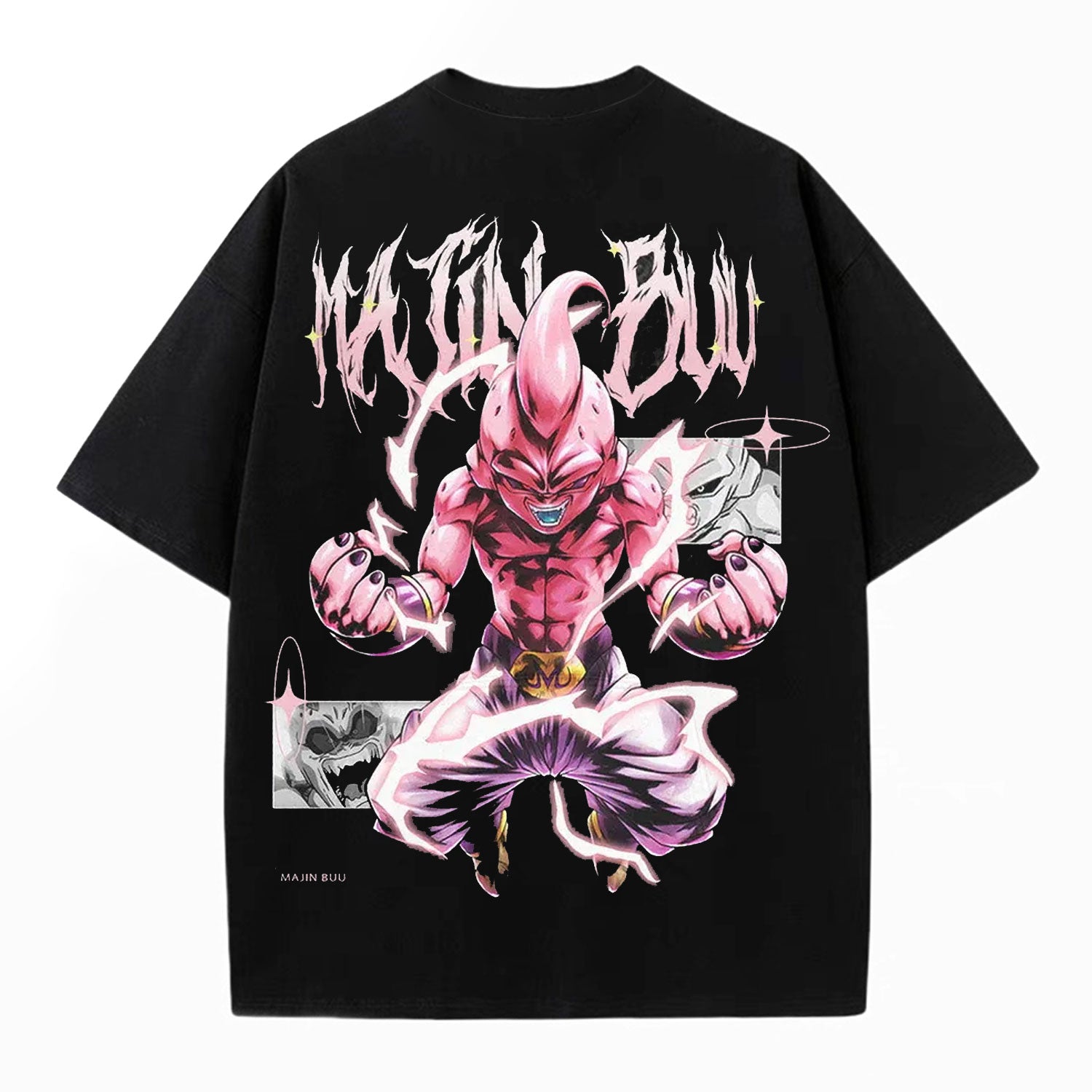 MAJIN BUU ANIME OVERSIZED TEE丨DRAGON BALL-[BACK]-comicclothing