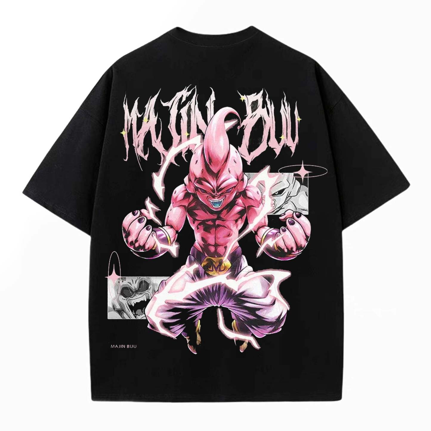 MAJIN BUU ANIME OVERSIZED TEE丨DRAGON BALL-[BACK]-comicclothing