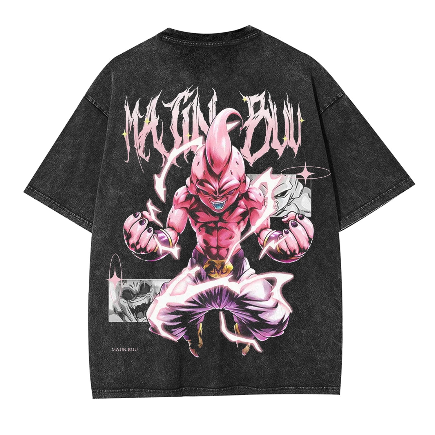 MAJIN BUU ANIME OVERSIZED TEE丨DRAGON BALL-[BACK]-comicclothing