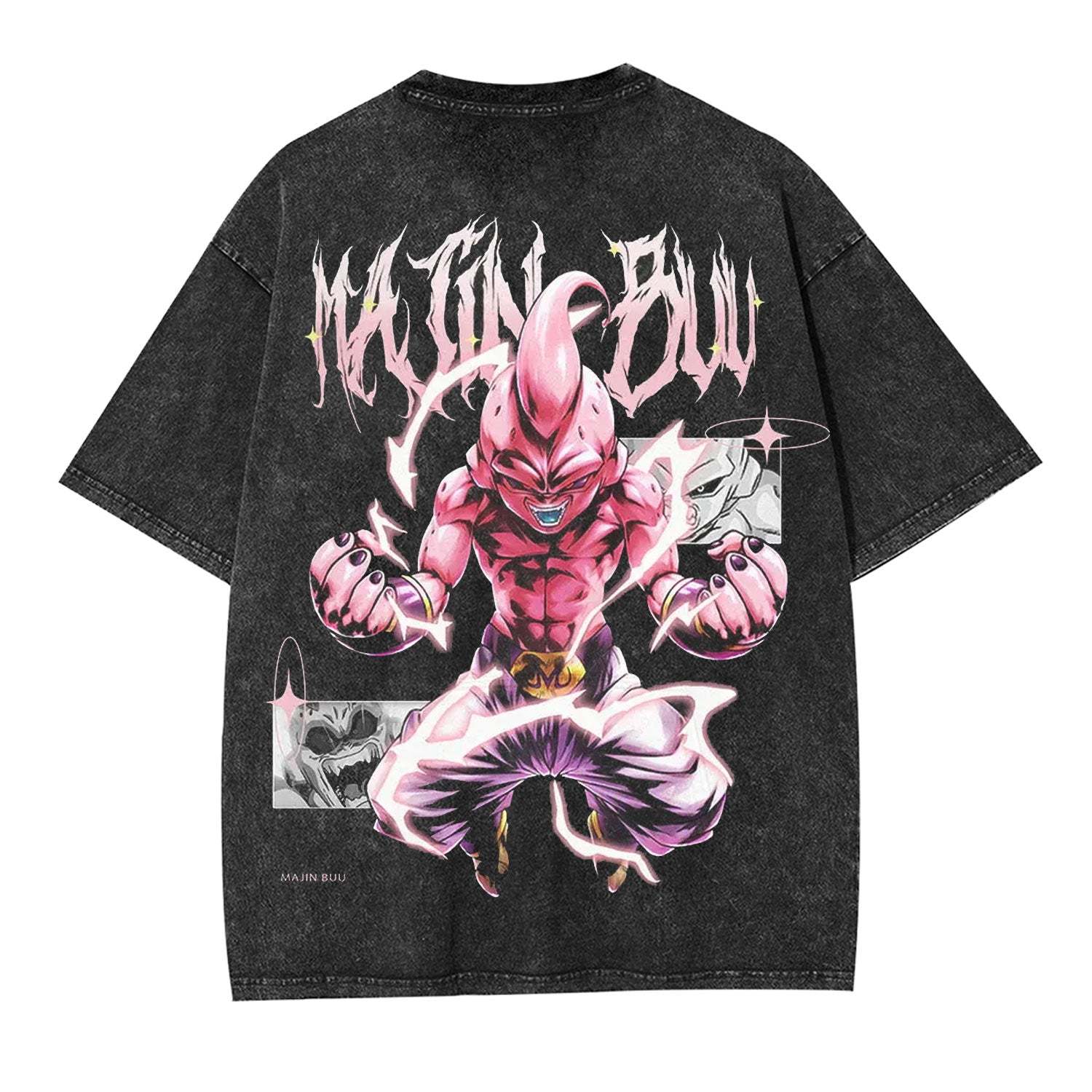 MAJIN BUU ANIME OVERSIZED TEE丨DRAGON BALL-[BACK]-comicclothing