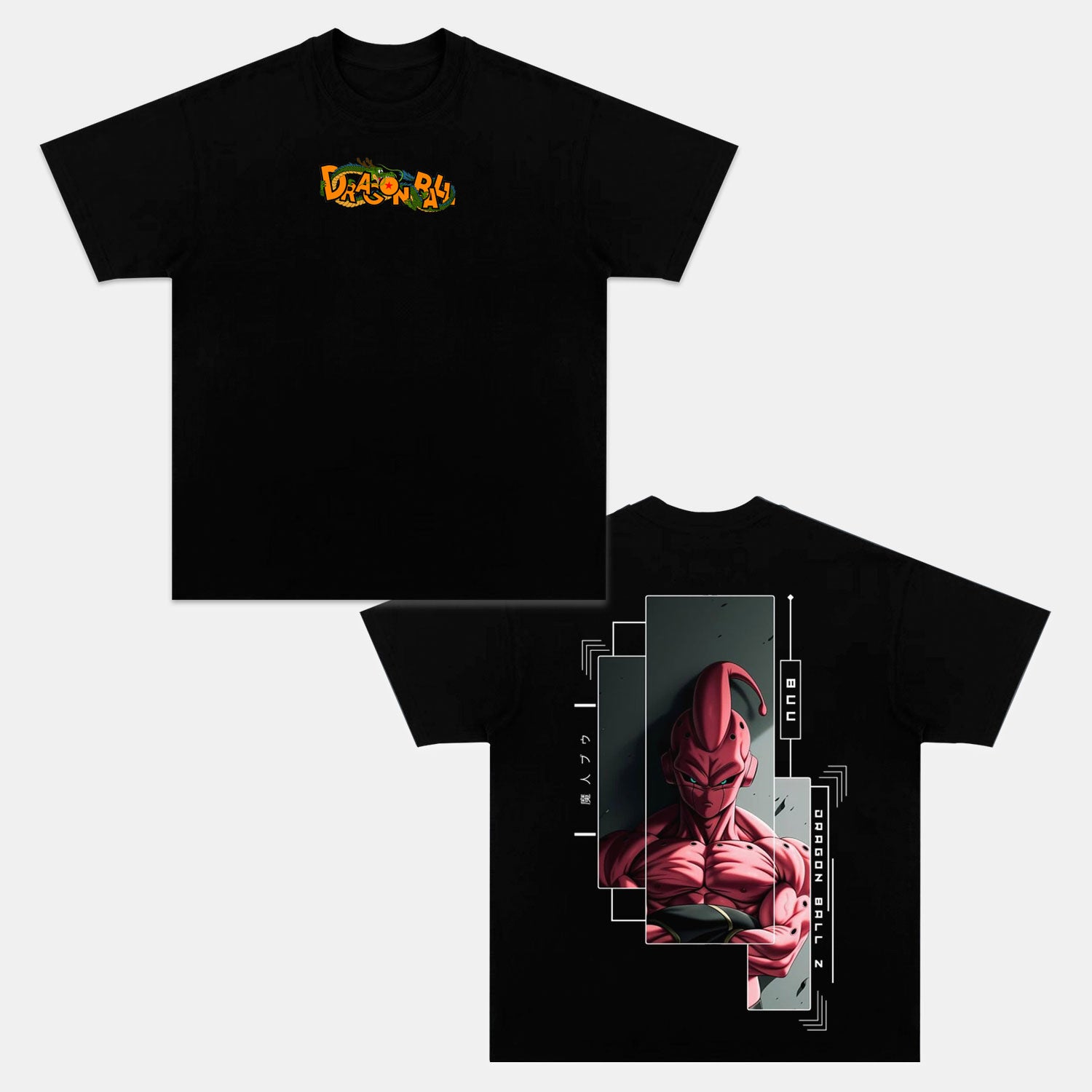 MAJIN BUU UNISEX ANIME INSPIRED VINTAGE T-SHIRT -comicclothing