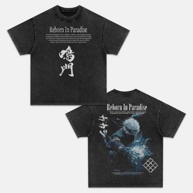 NARUTO 2.0 “COPY NINJA” KAKASHI SENSEI OVERSIZED TEE-comicclothing