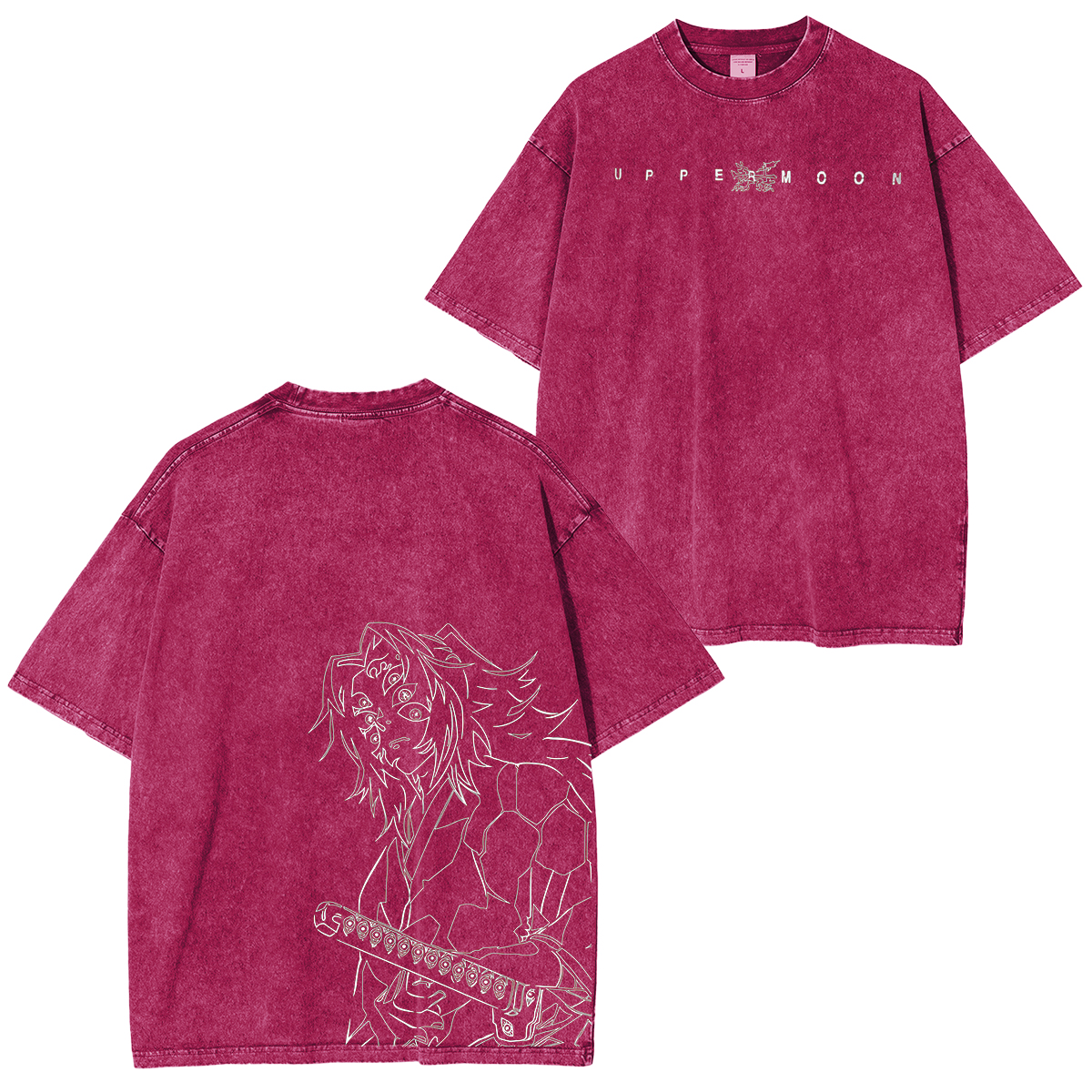 Demon Slayer Anime Unisex Washed T-Shirt-comicclothing