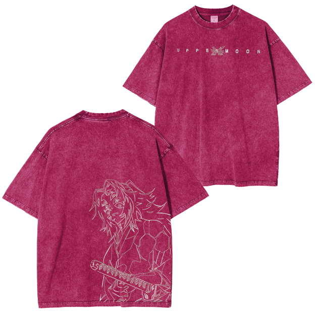 Demon Slayer Anime Unisex Washed T-Shirt-comicclothing