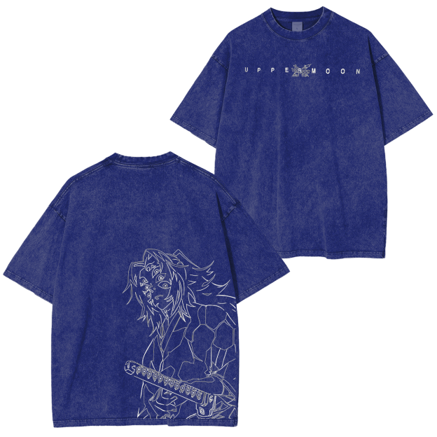 Demon Slayer Anime Unisex Washed T-Shirt-comicclothing