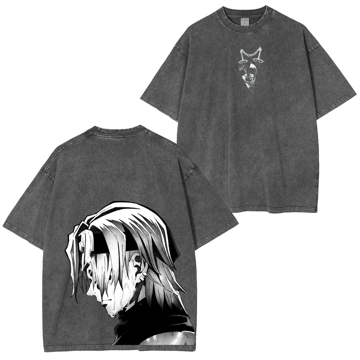 Uzui Tengen ,Demon Slayer Anime Unisex Washed T-Shirt-comicclothing