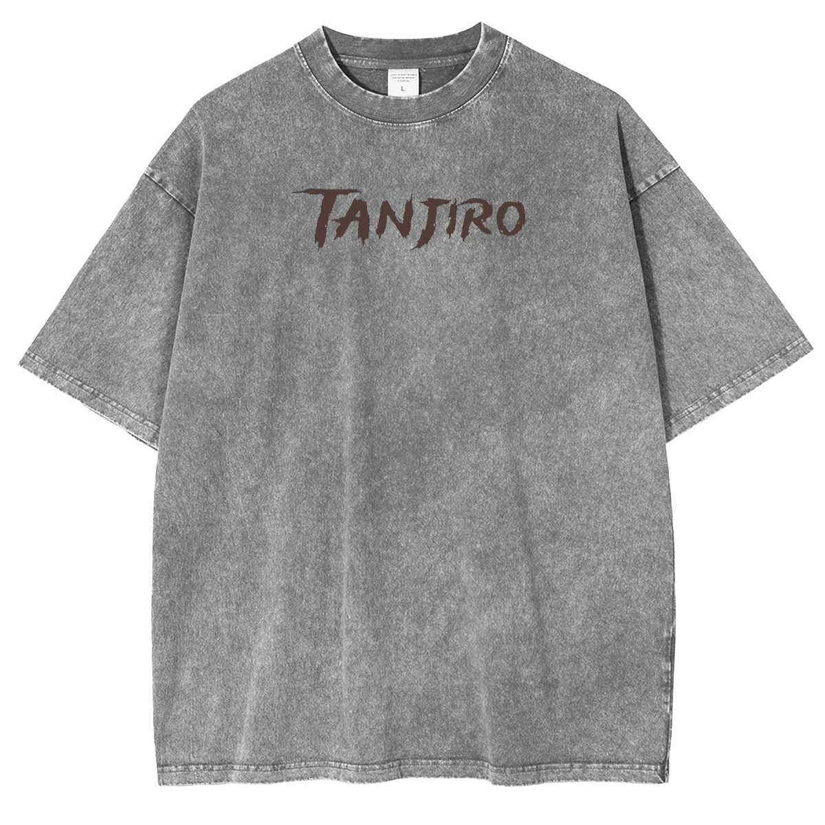Tanjiro Kamado,Demon Slayer  Anime Unisex Washed T-Shirt-comicclothing